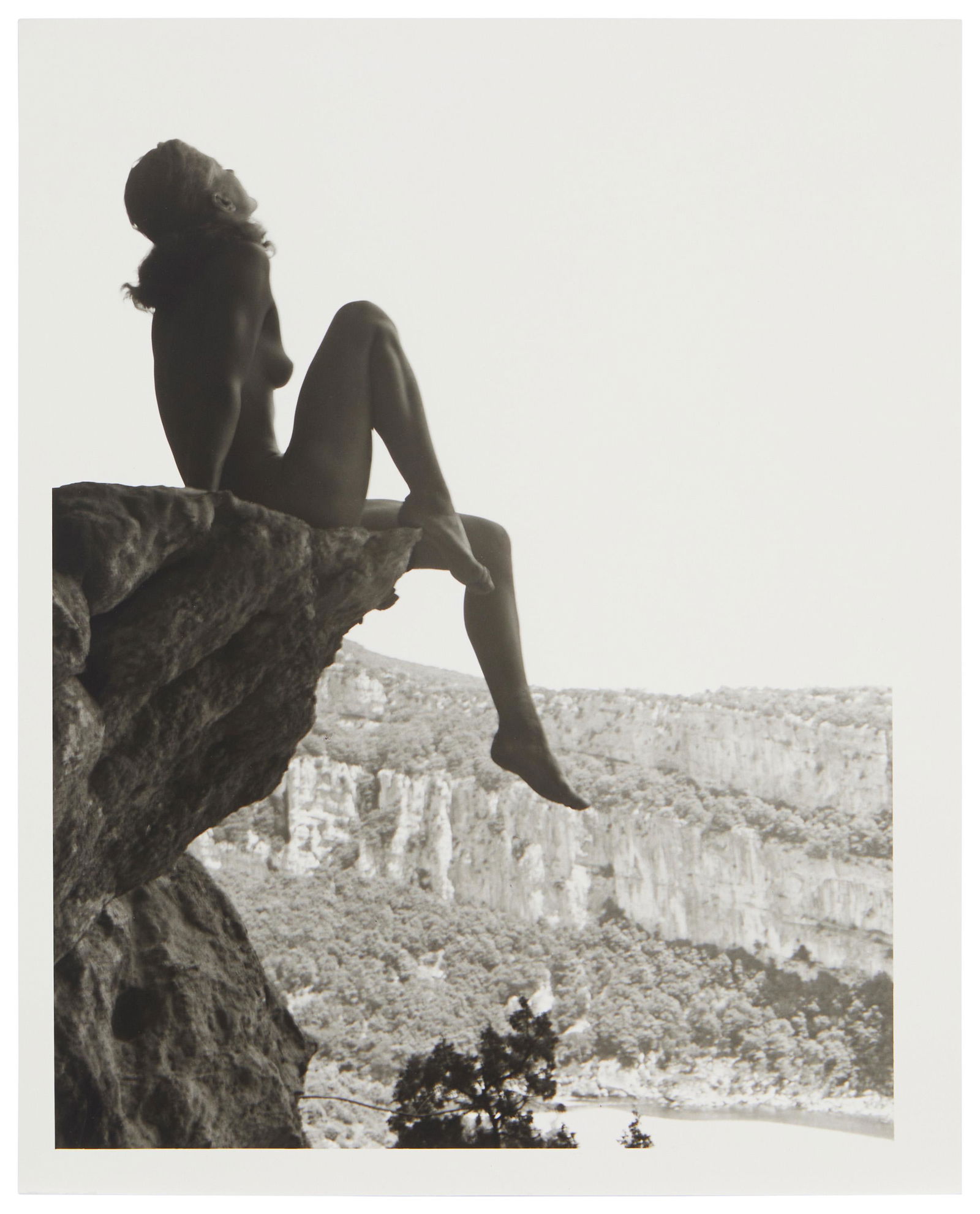 Fernand Fonssagrives, (1910-2003), "La Guetteuse," 1936, Gelatin silver print on paper, Sheet: 14" H: Fernand Fonssagrives(1910-2003)"La Guetteuse," 1936Gelatin silver print on paperEdition: 19/50, printing date unknownSigned, titled, numbered and inscribed 7[in a circle]H in pencil, verso:
