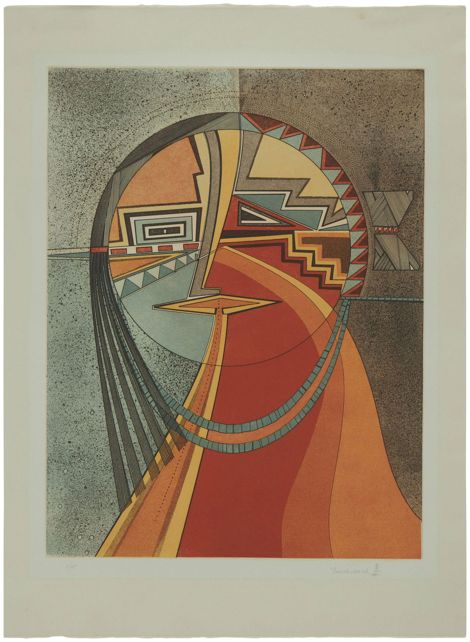 Helen Hardin (1943-1984), "Changing Woman" from the "Woman Series," circa 1980, Etching and aquatint (1 of 6)