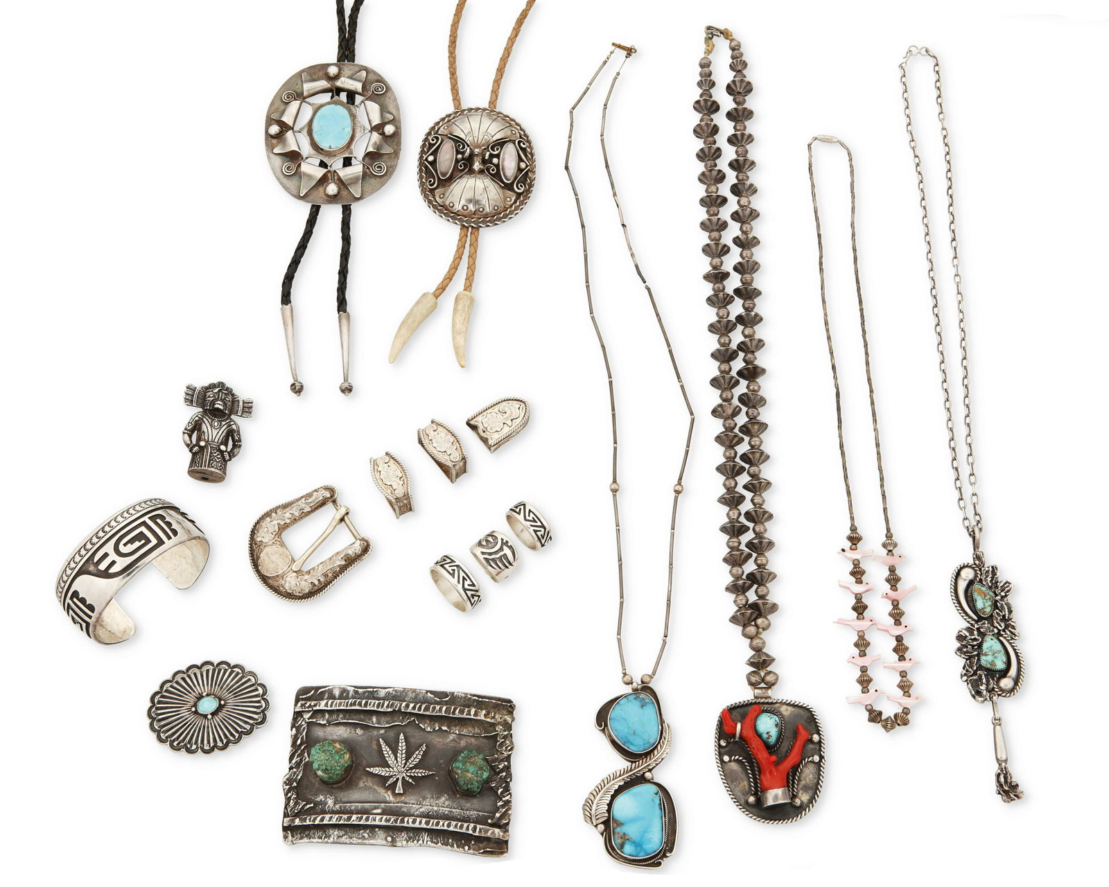 A large group of Southwest style jewelry (1 of 1)