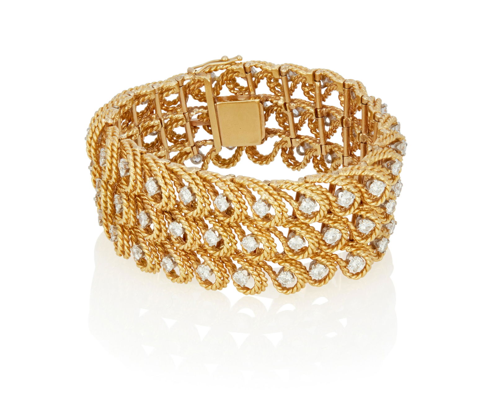 A Van Cleef & Arpels diamond bracelet (1 of 4)