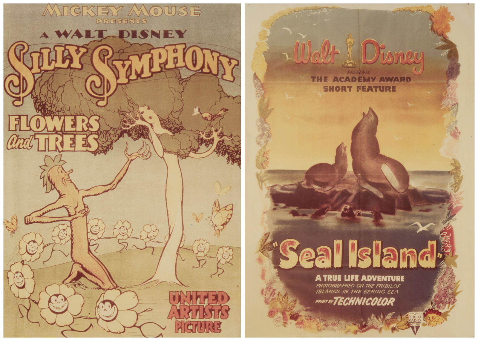 Walt Disney Studios (20th century), "Silly Symphony," and "Seal Island," Photomechanical (1 of 8)