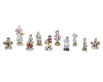 A group of porcelain figures (1 of 5)