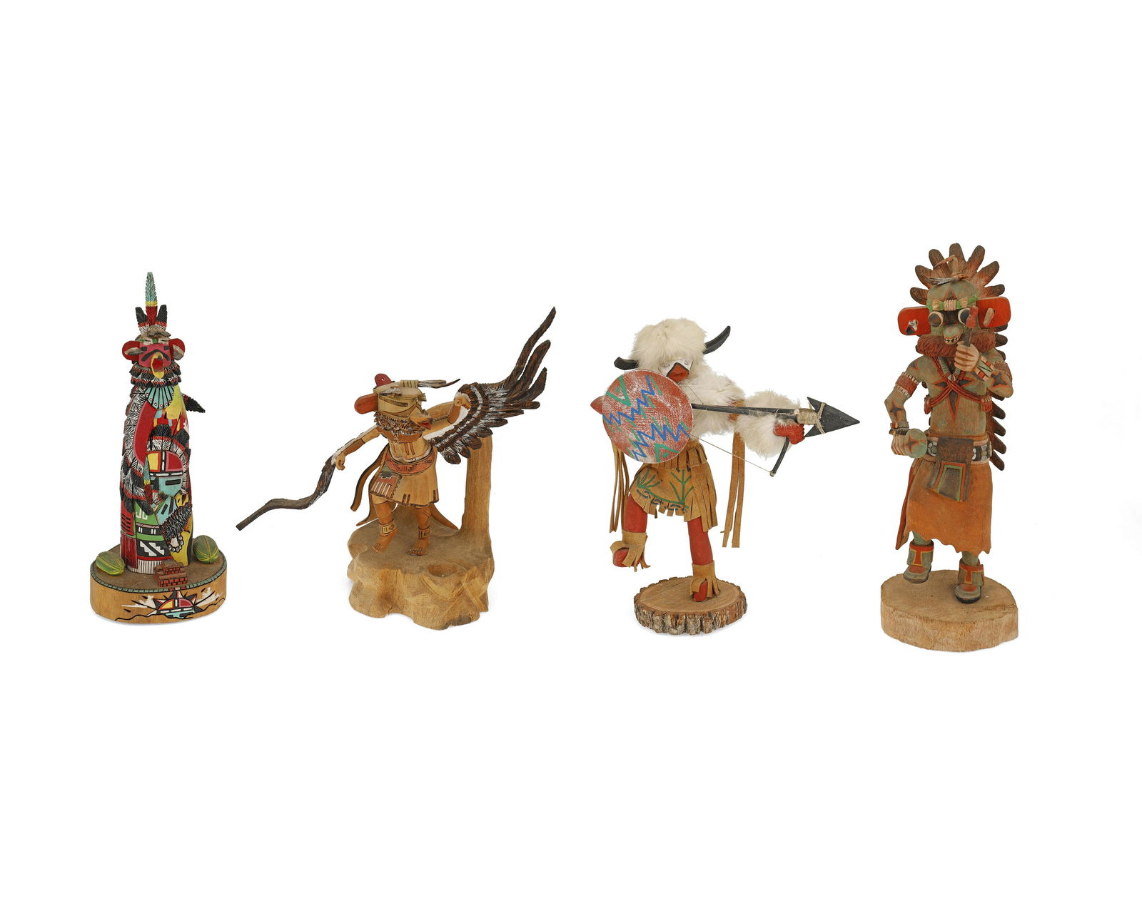 A group of Southwest kachina figures (1 of 5)