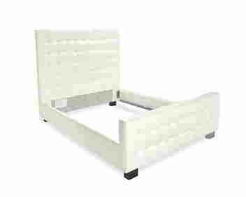 A custom tufted bed (1 of 4)