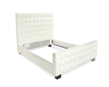 A custom tufted bed (1 of 4)