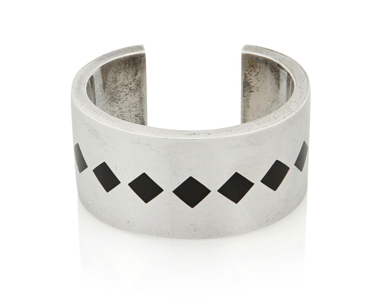 An Antonio Pineda silver and hardstone bracelet (1 of 2)