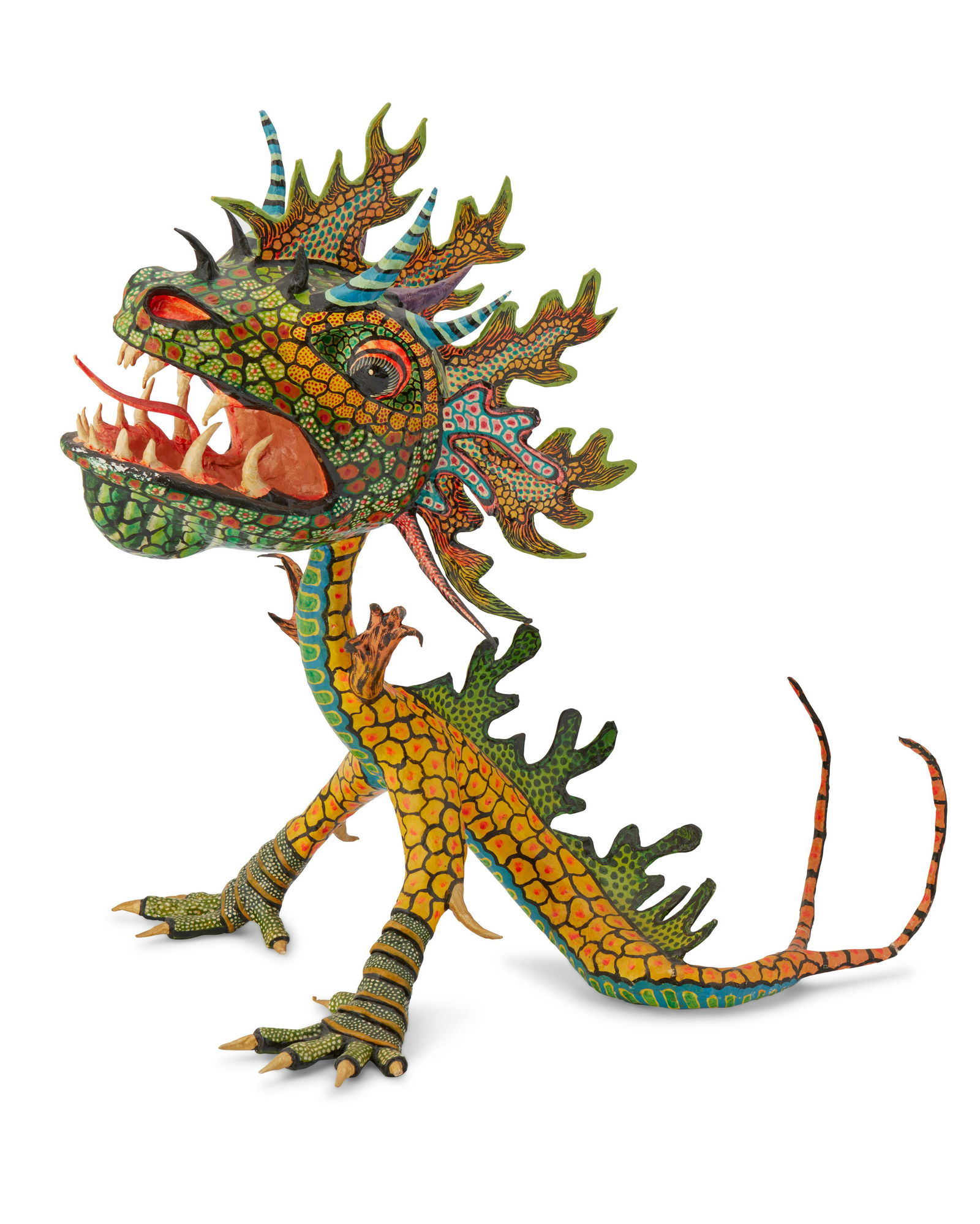 A Oaxacan alebrije dragon figure (1 of 3)