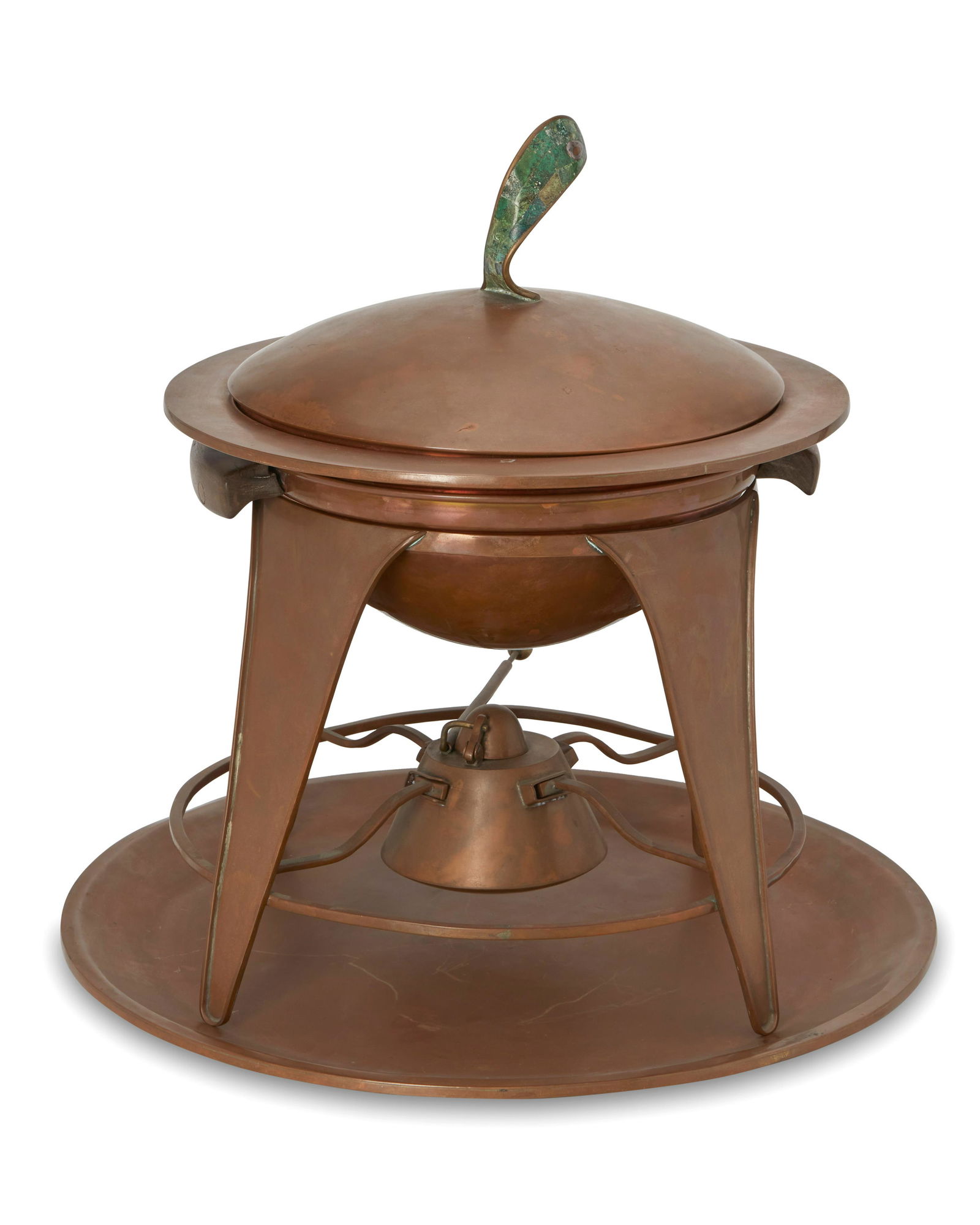 A Los Castillo copper chafing dish (1 of 5)