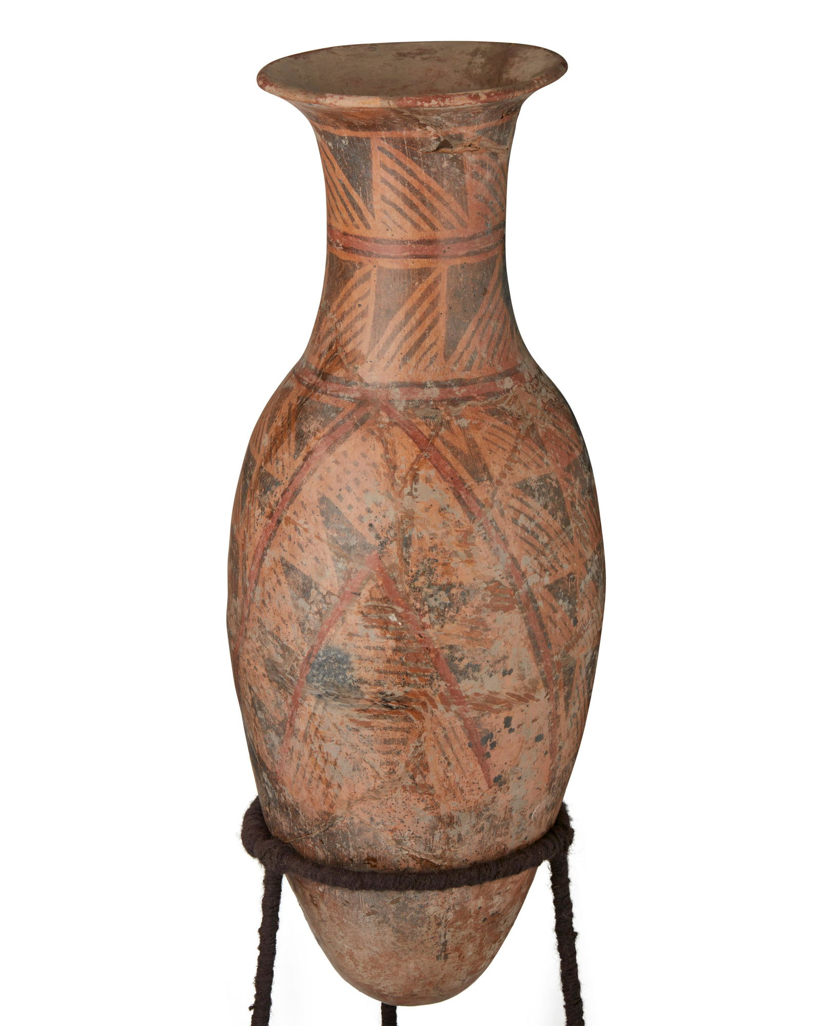 A Narino-Carchi ceramic bullet amphora urn (1 of 4)