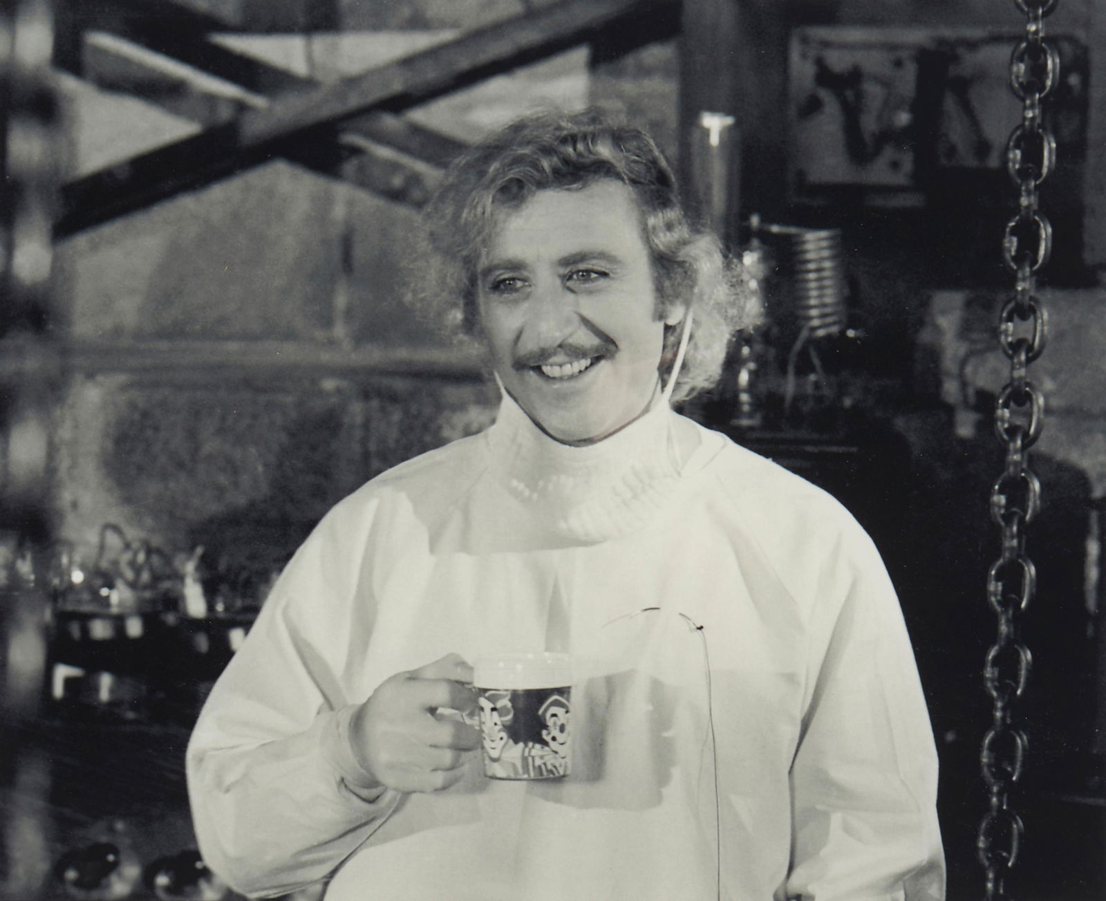 20th Century American School, Gene Wilder on the set of "Young Frankenstein," Photograph on paper, (1 of 4)