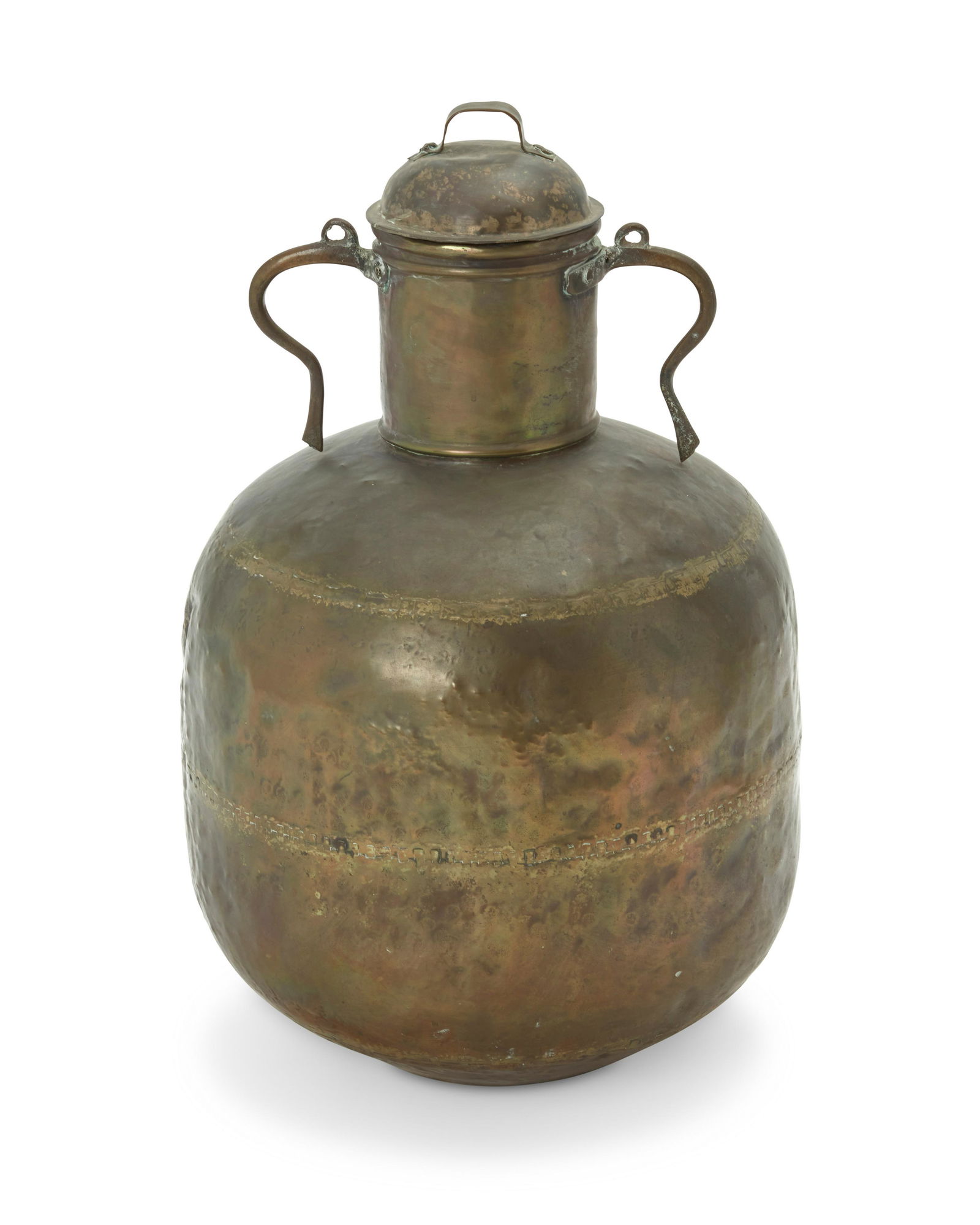 A large North African brass storage vessel (1 of 4)