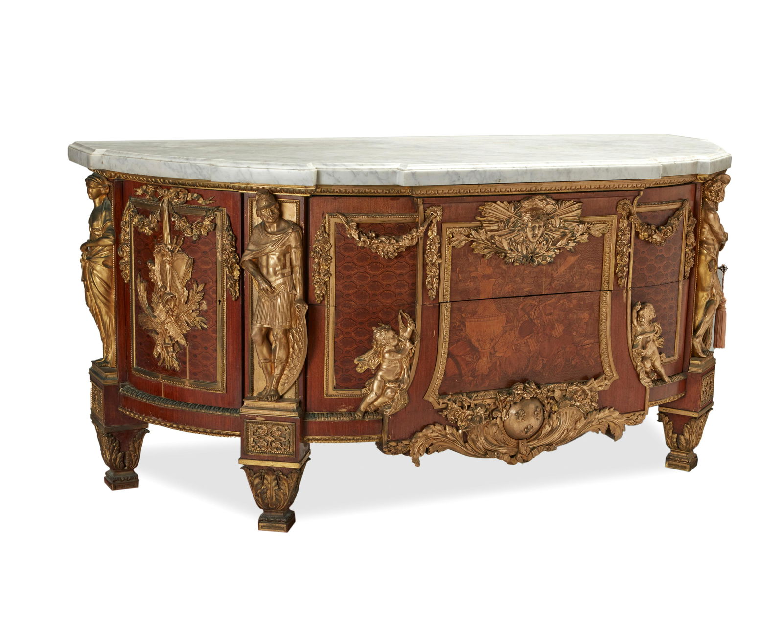 A Louis XVI-style commode after Jean-Henri Riesener (1 of 9)