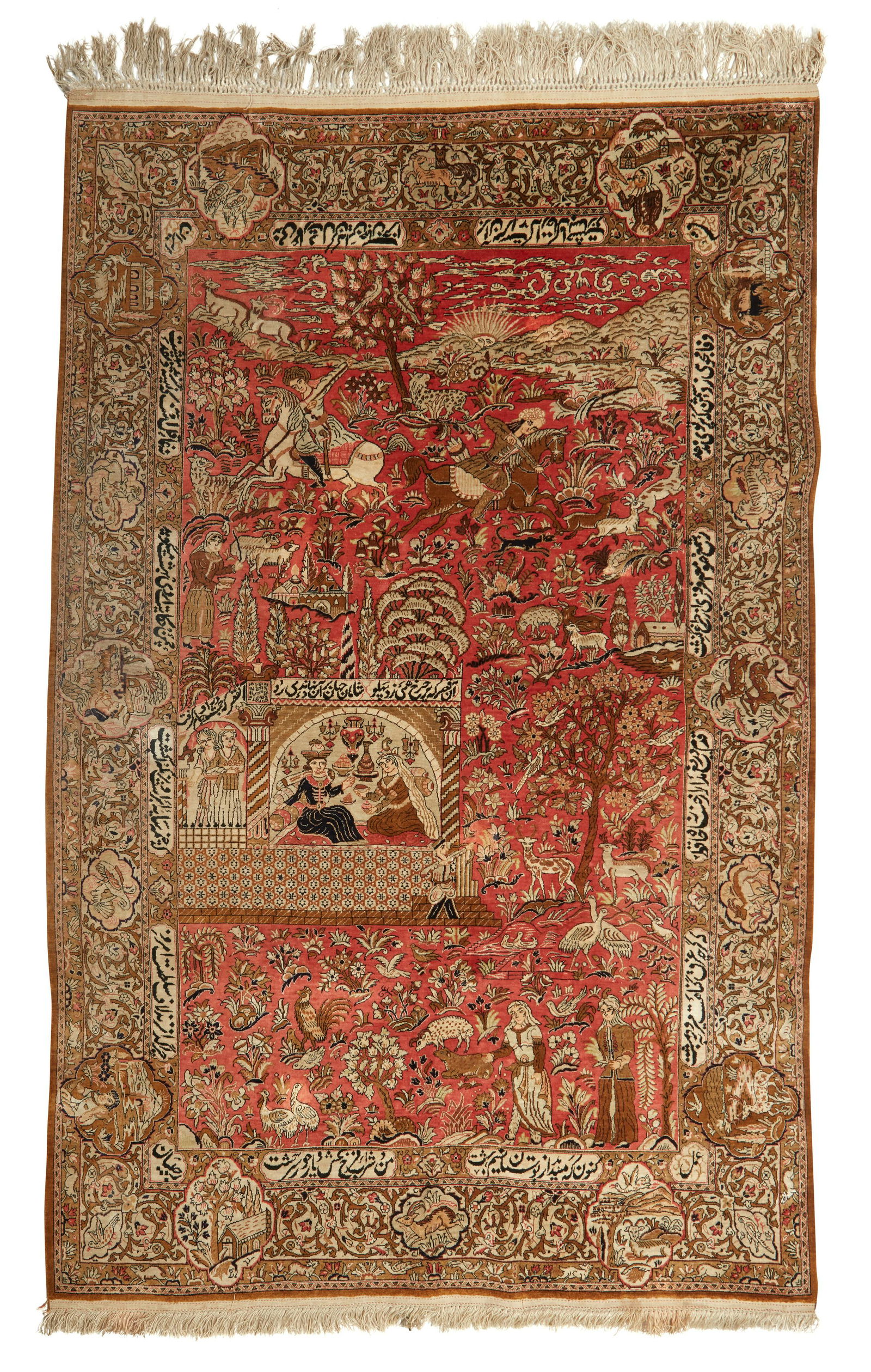 A Persian Tabriz rug (1 of 3)