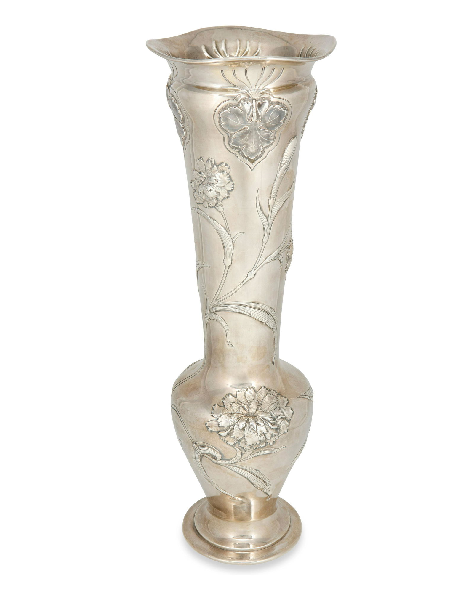 A Gorham "Athenic" sterling silver vase (1 of 3)