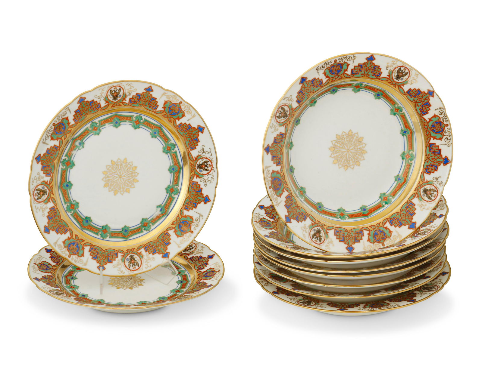 A set of Russian Imperial porcelain bowls (1 of 4)