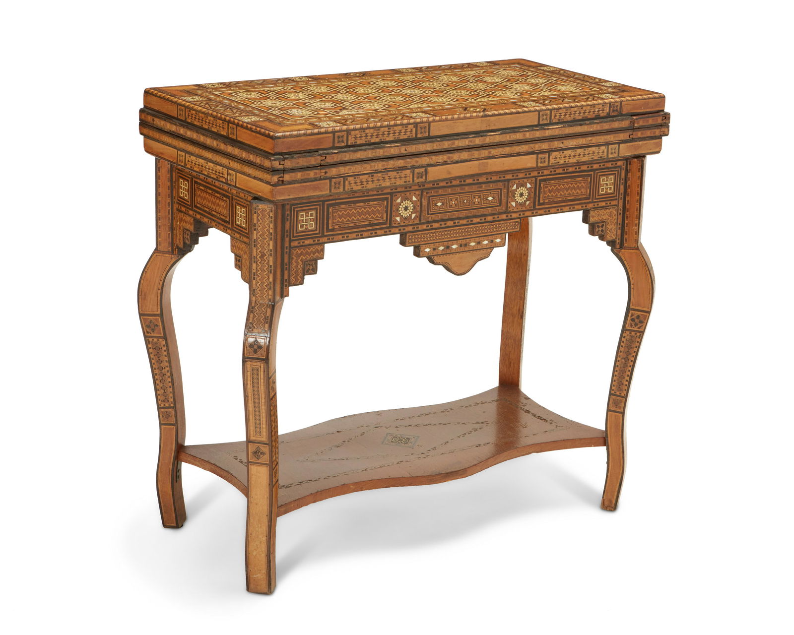 A Syrian flip-top game table (1 of 13)