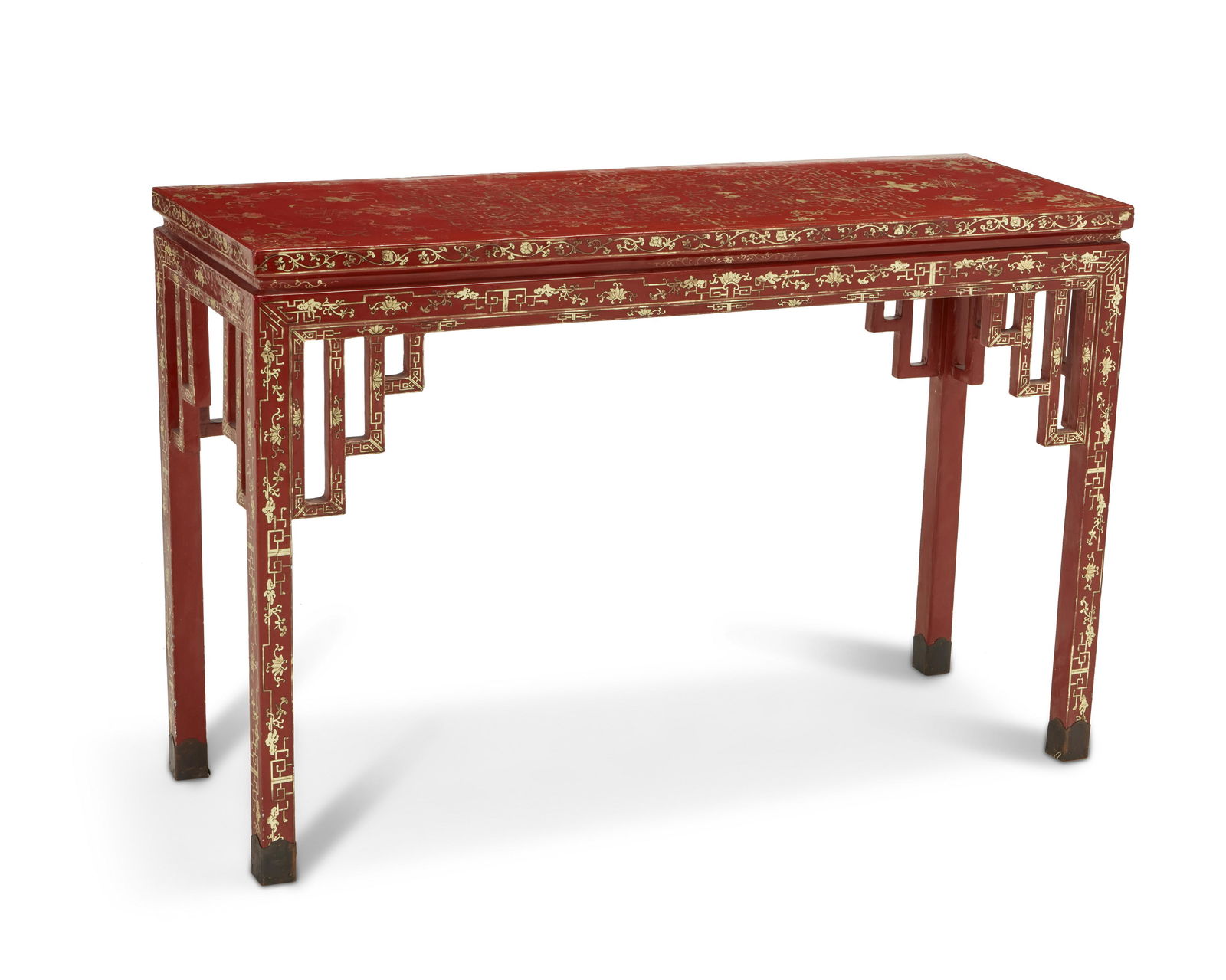 A Chinese lacquered altar table (1 of 5)