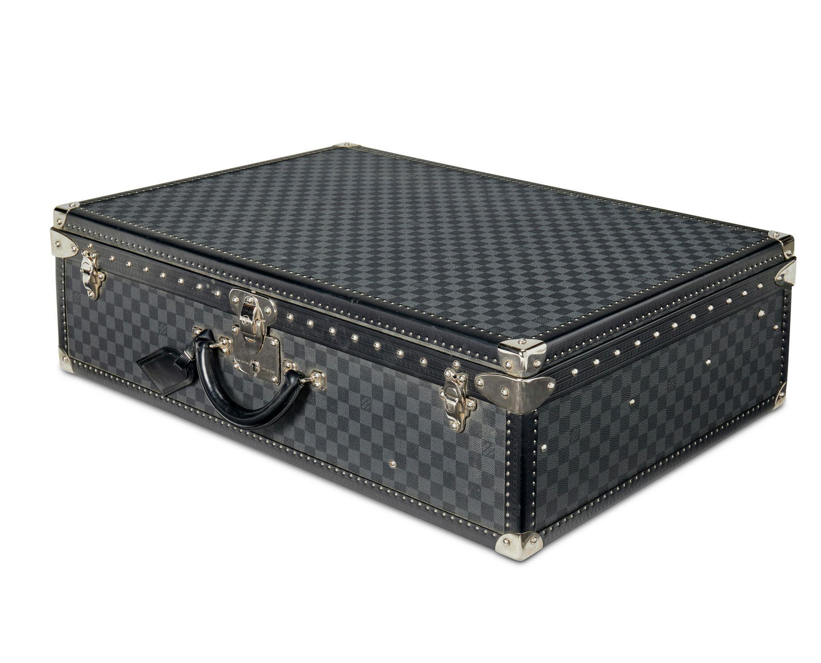 A vintage Louis Vuitton Alzer 75 Damier suitcase (1 of 8)