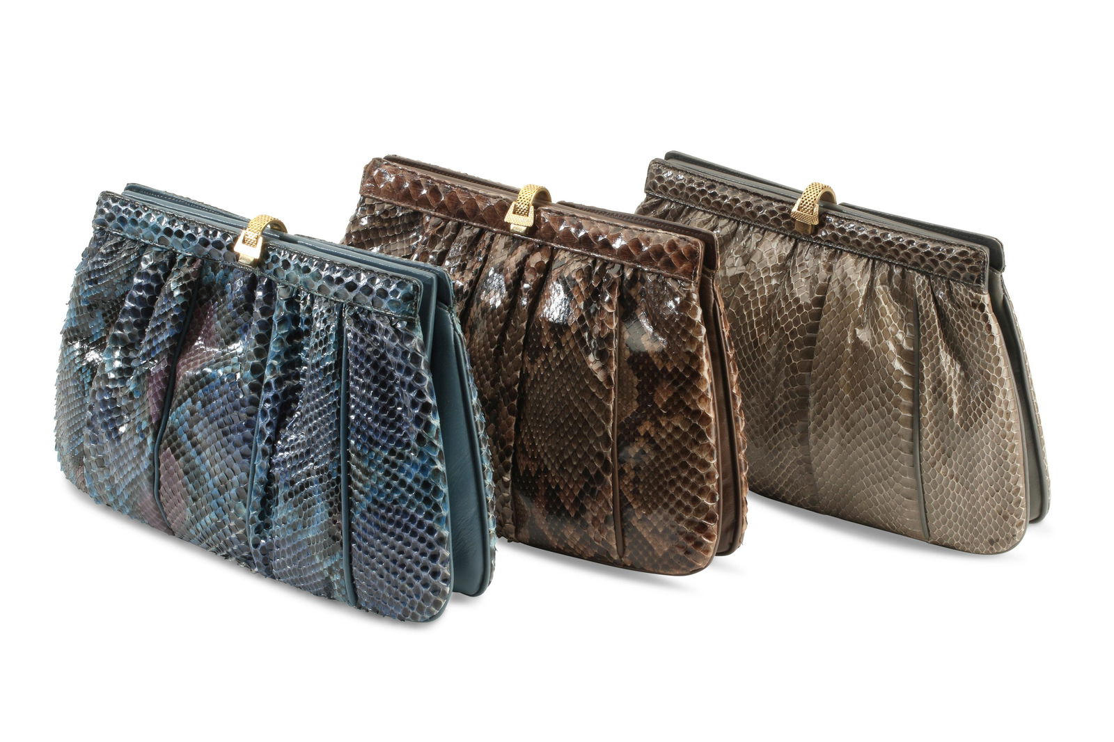 Three vintage Varon snakeskin purses (1 of 3)