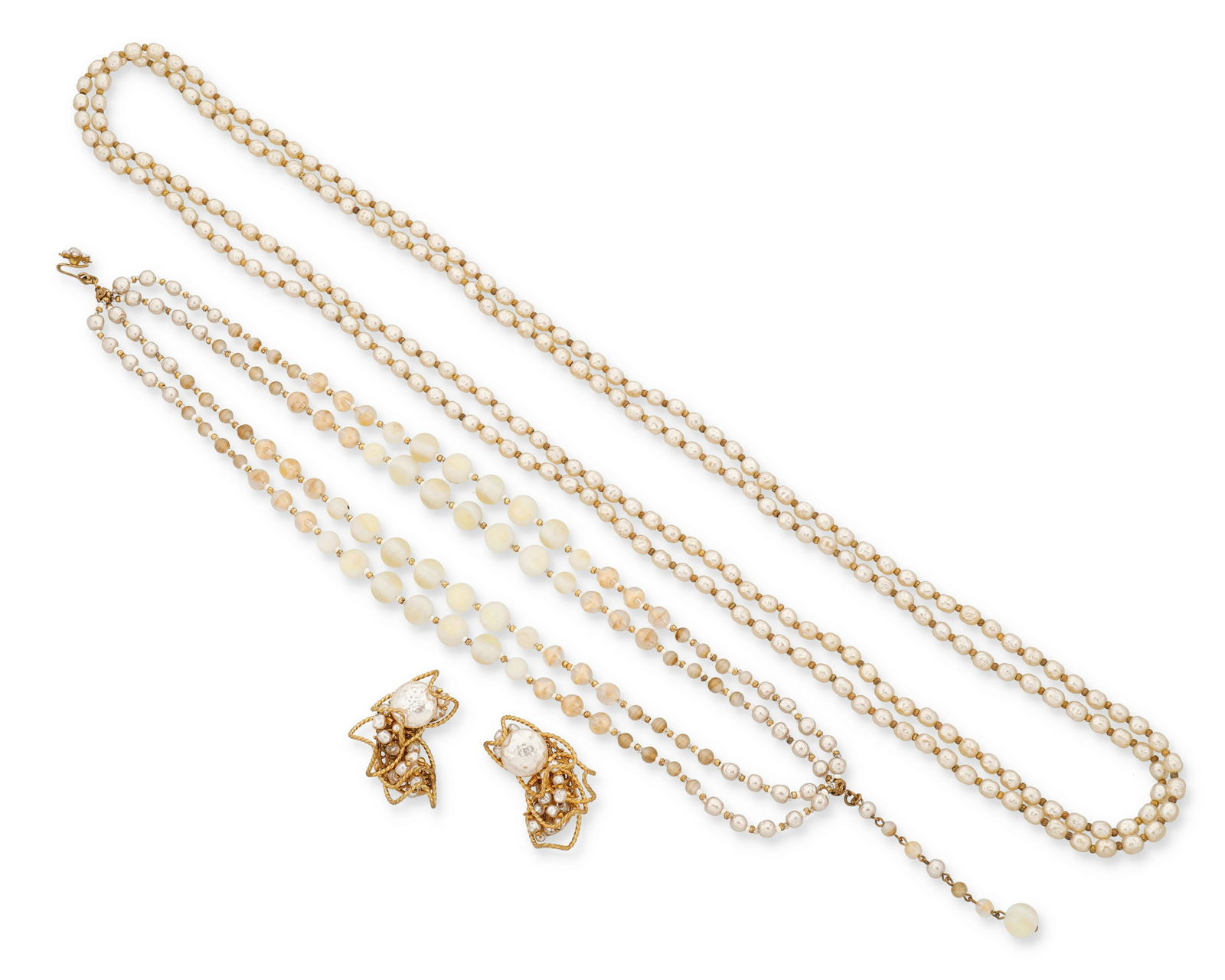 A group of Miriam Haskell jewelry (1 of 1)