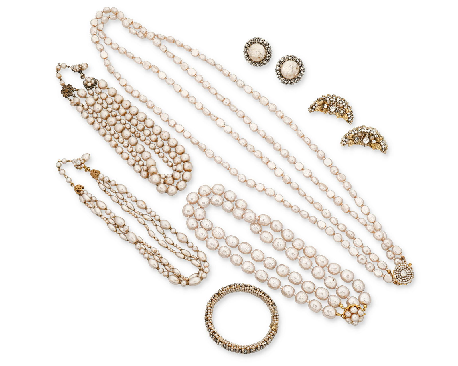 A group of Miriam Haskell jewelry (1 of 1)