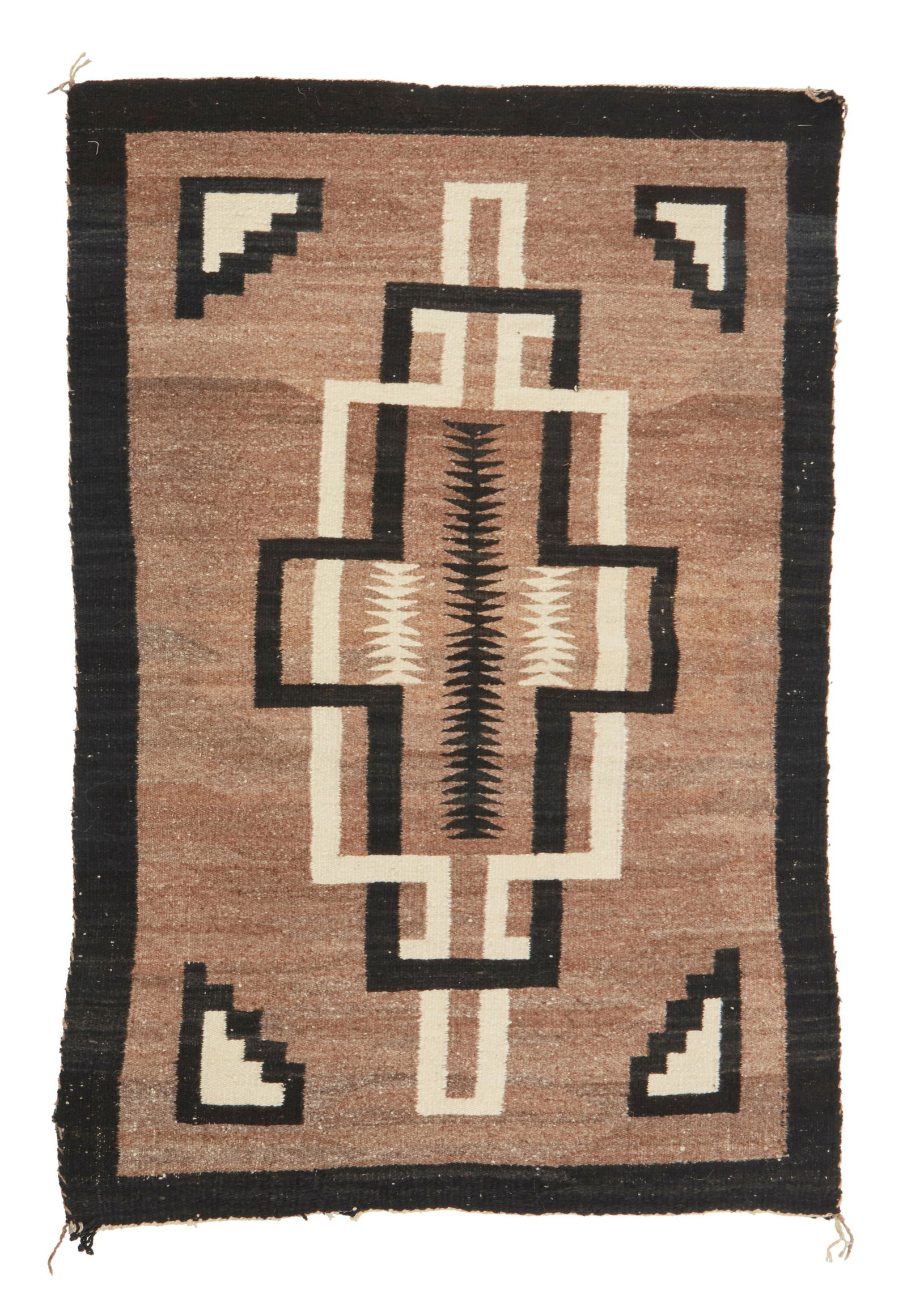 A Navajo Two Grey Hills rug (1 of 3)