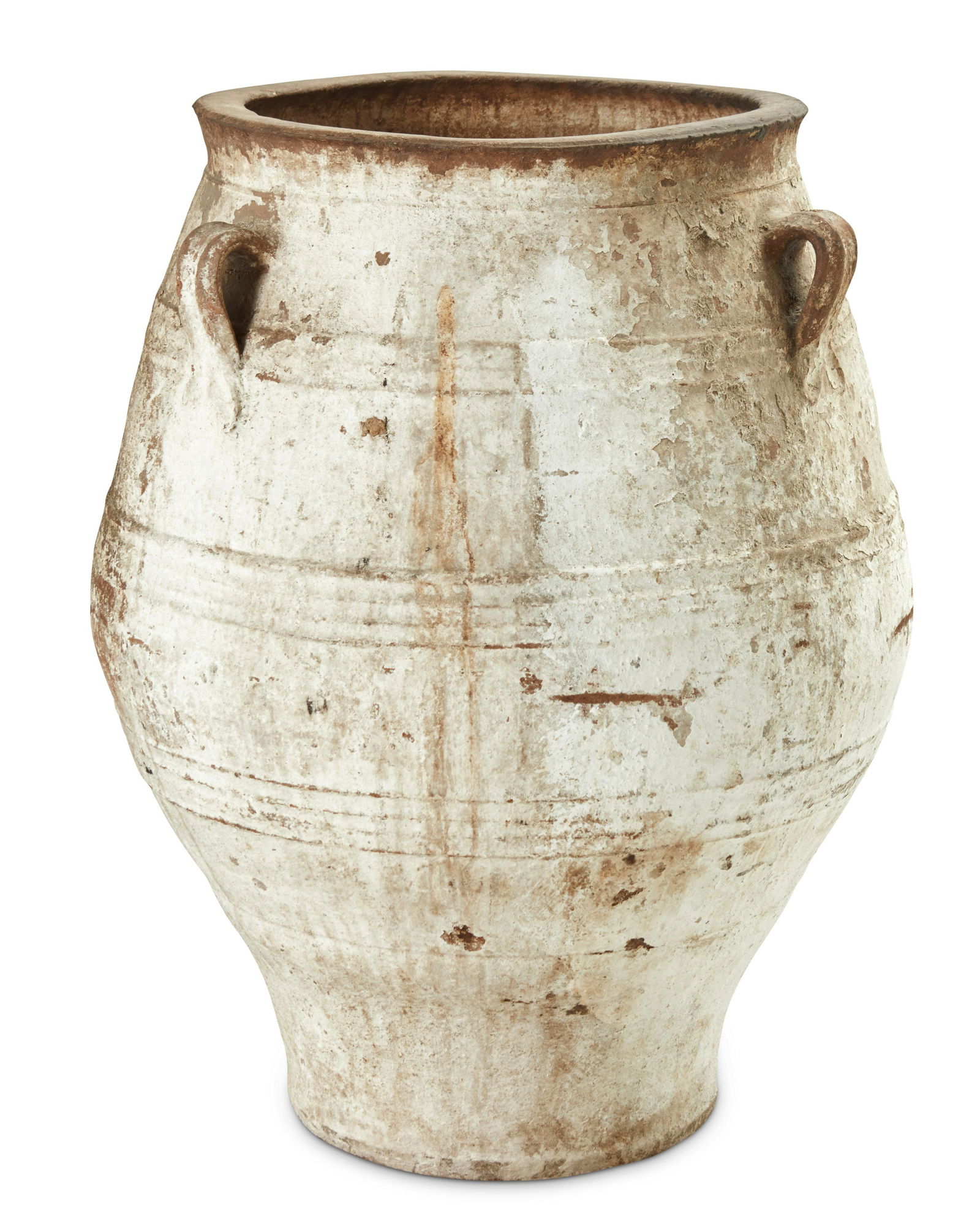A Pakistani monumental terracotta storage jar (1 of 6)