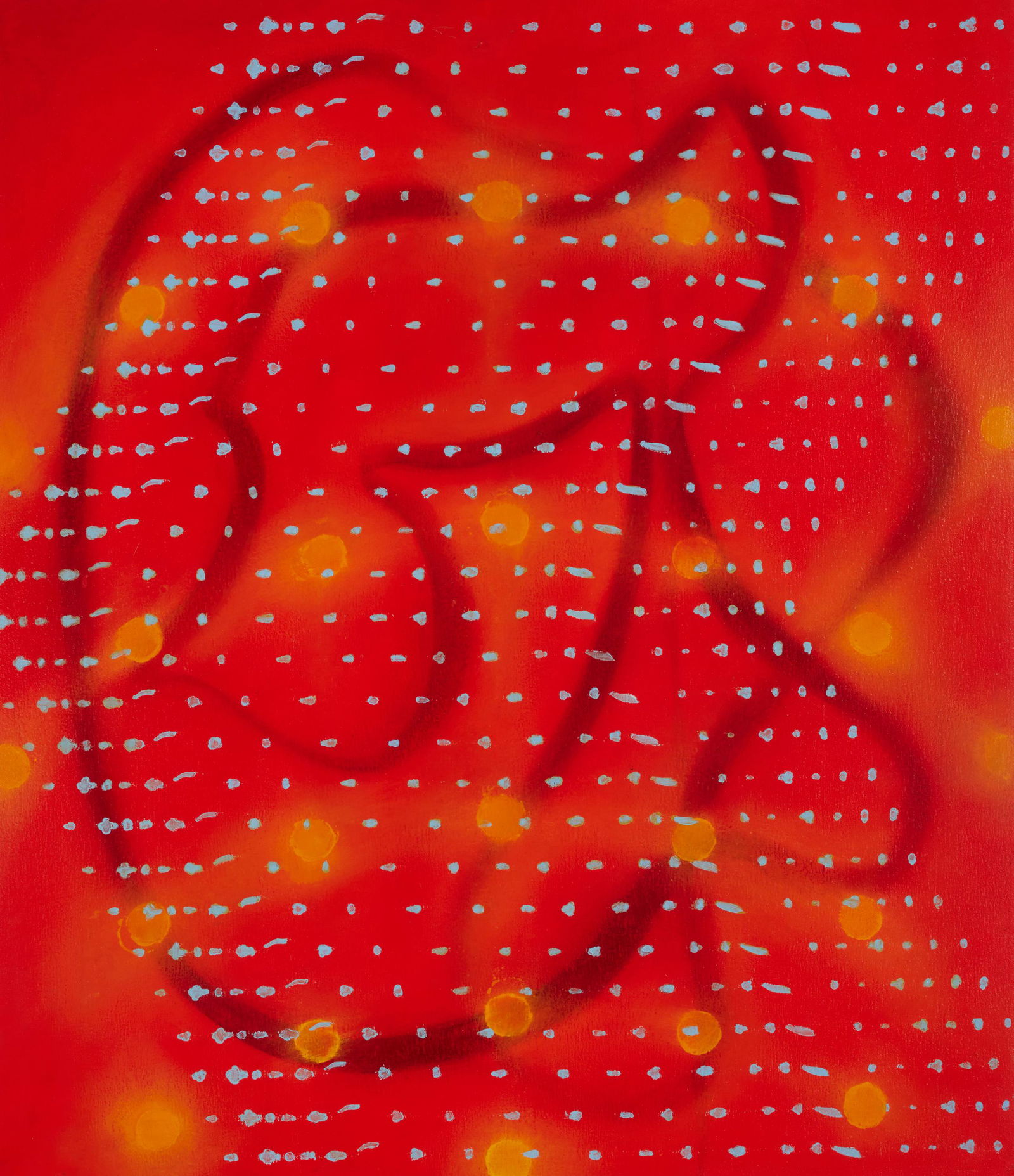 Shane Guffogg (b. 1962), "A Second From Now," 1999, Oil on canvas, 47" H x 40" W (1 of 7)