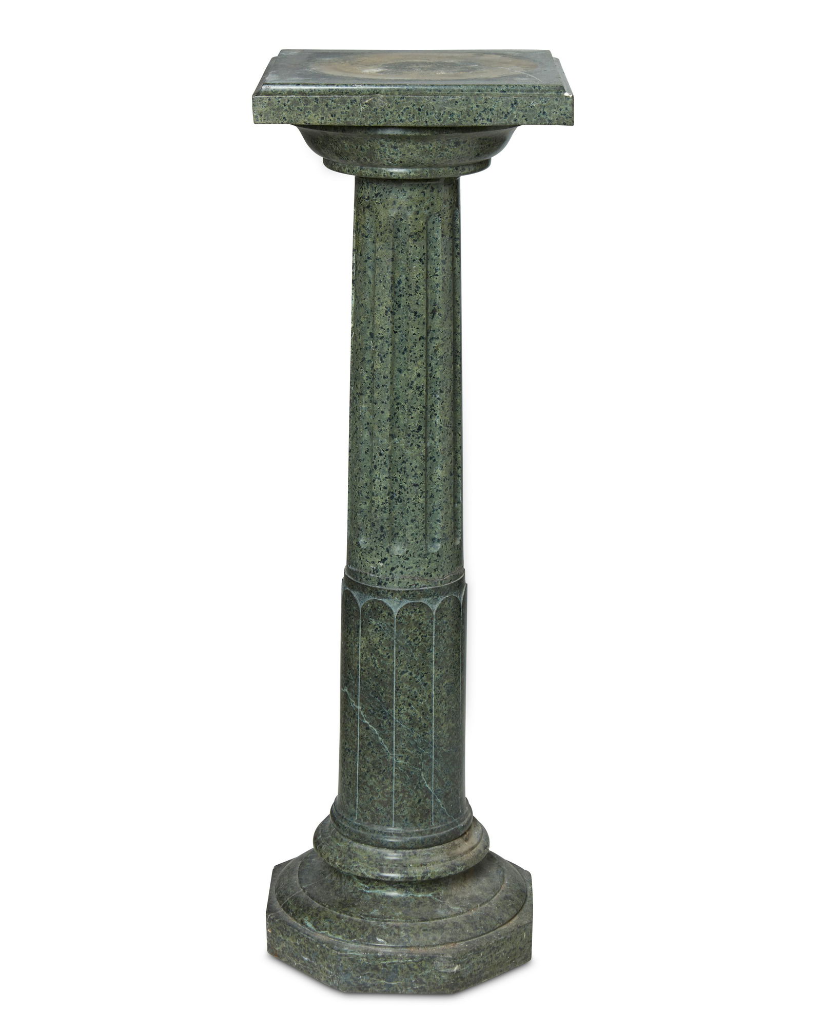 A green marble pedestal (1 of 5)