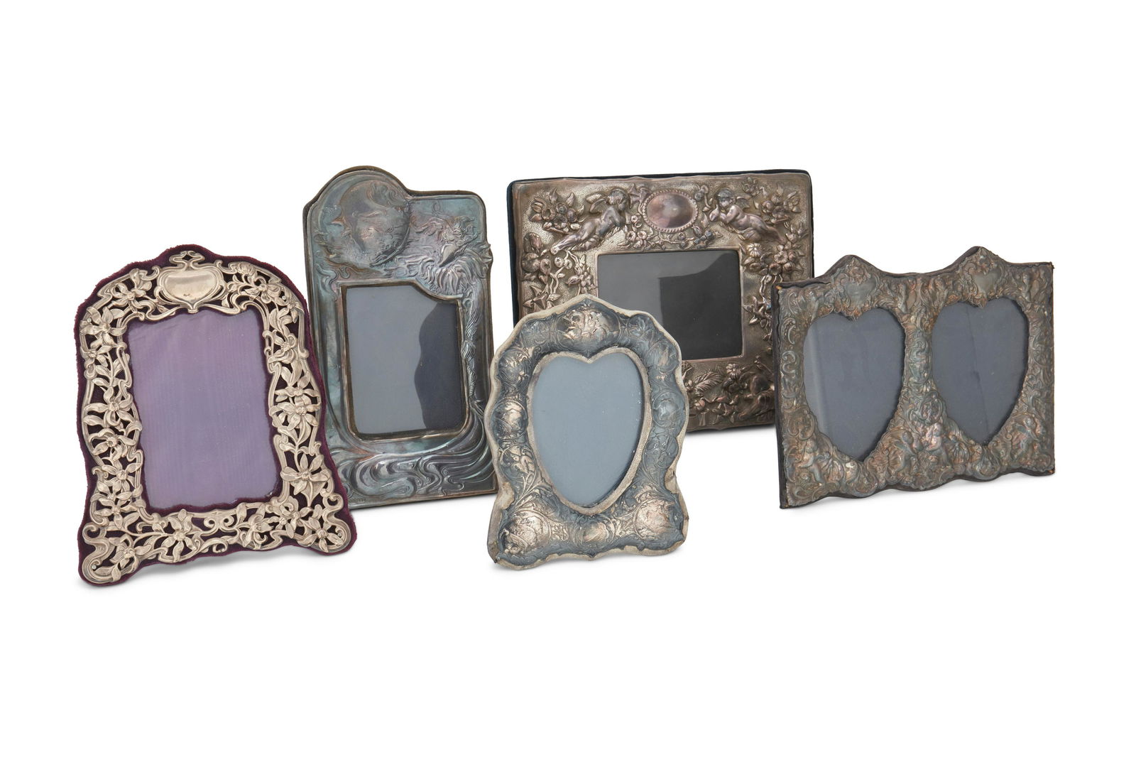A group of sterling picture frames (1 of 7)