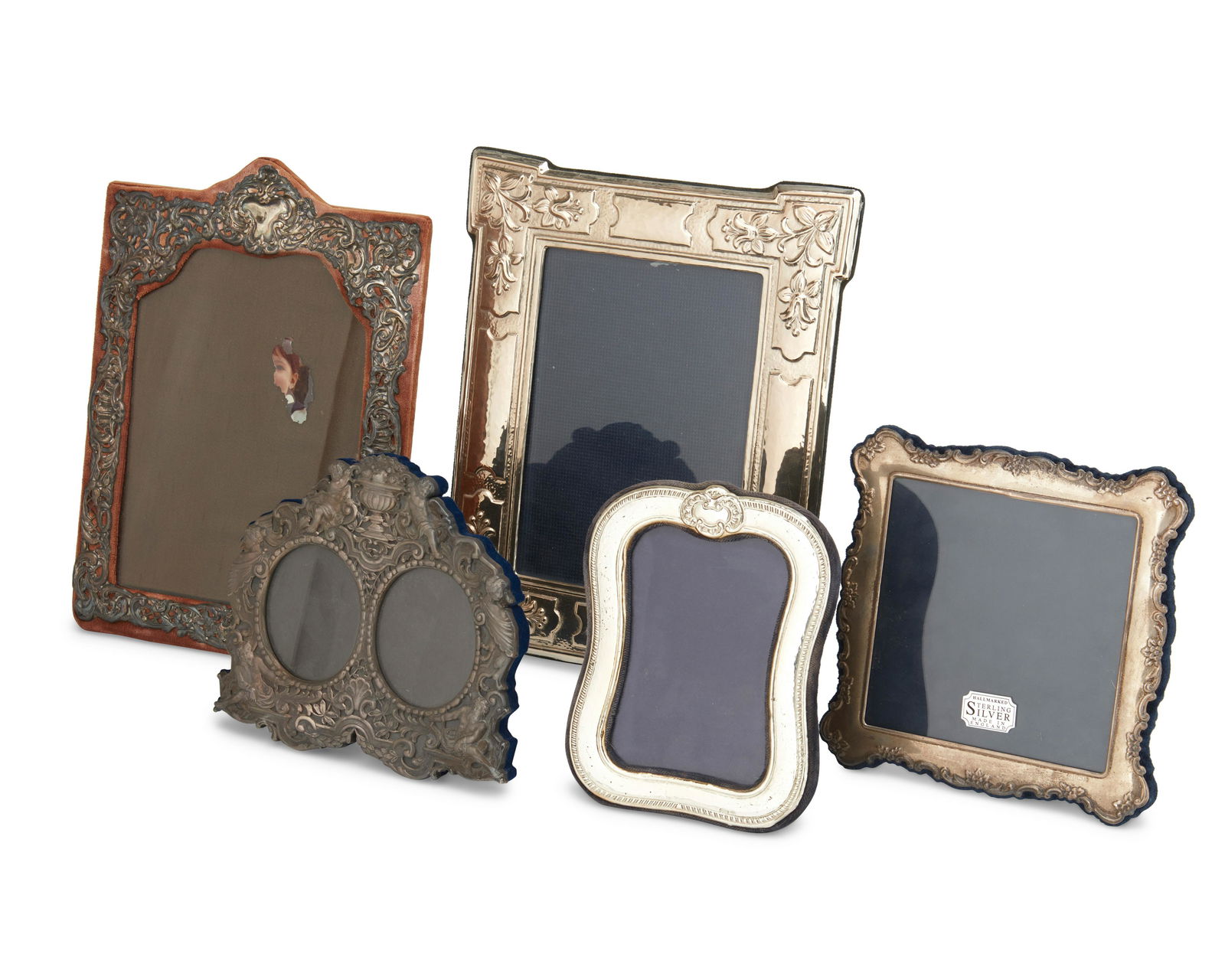 A group of sterling picture frames (1 of 8)