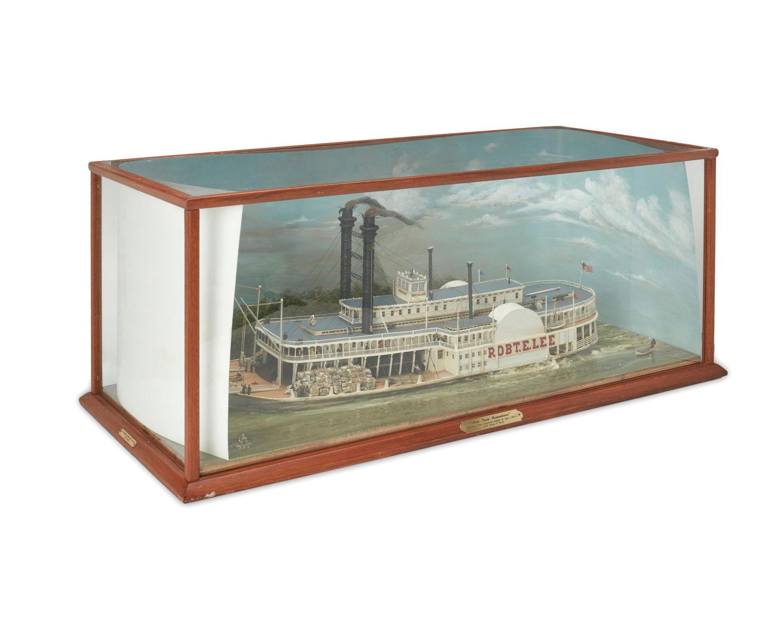 Robert Mouat (1920-2007), "Mark Twain Remembrance" Mixed media including painted wood, paper, (1 of 16)