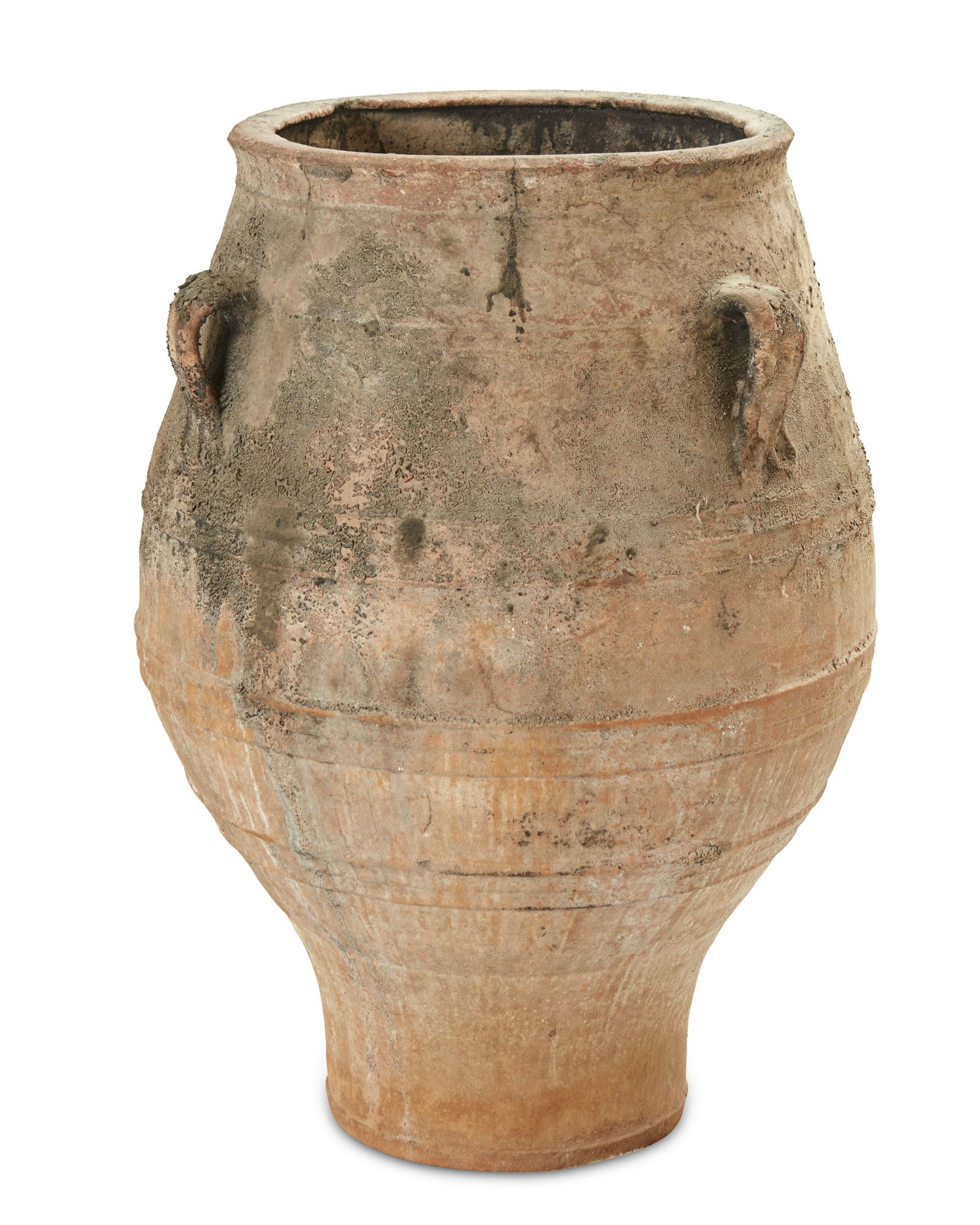 A Pakistani monumental terracotta storage jar (1 of 5)