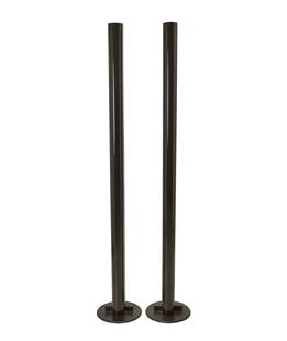 Gianfranco Frattini (1926-2004), Two "Megaron" floor lamps for Artemide, circa 1980s, Each: 71.5" H: Gianfranco Frattini (1926-2004)Two "Megaron" floor lamps for Artemide, circa 1980sDesigned 1979Each embossed to the underside edge: Artemide Milano / Modelo Megaron / Design Gianfranco Fratt