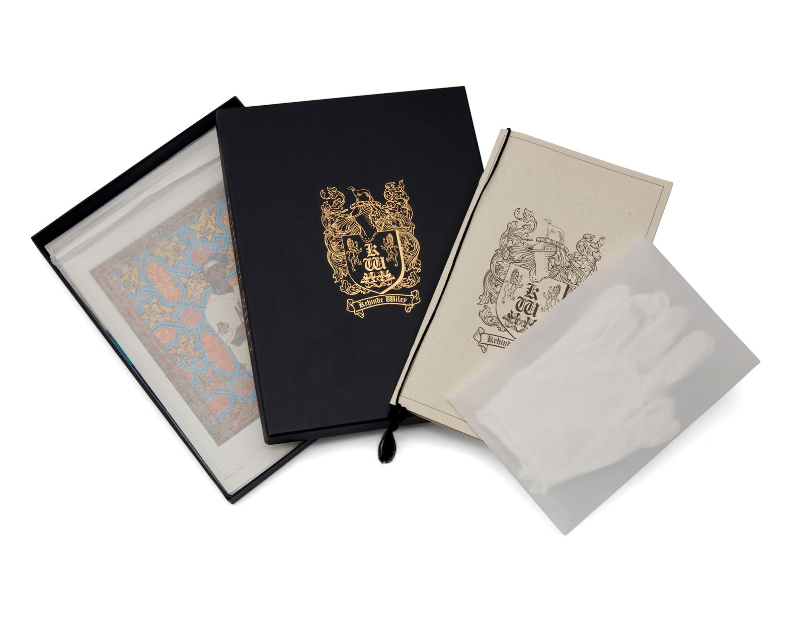 Kehinde Wiley (b. 1977), "Passing / Posing: Paintings and Faux Chapel" Portfolio, 2004, Complete (1 of 8)