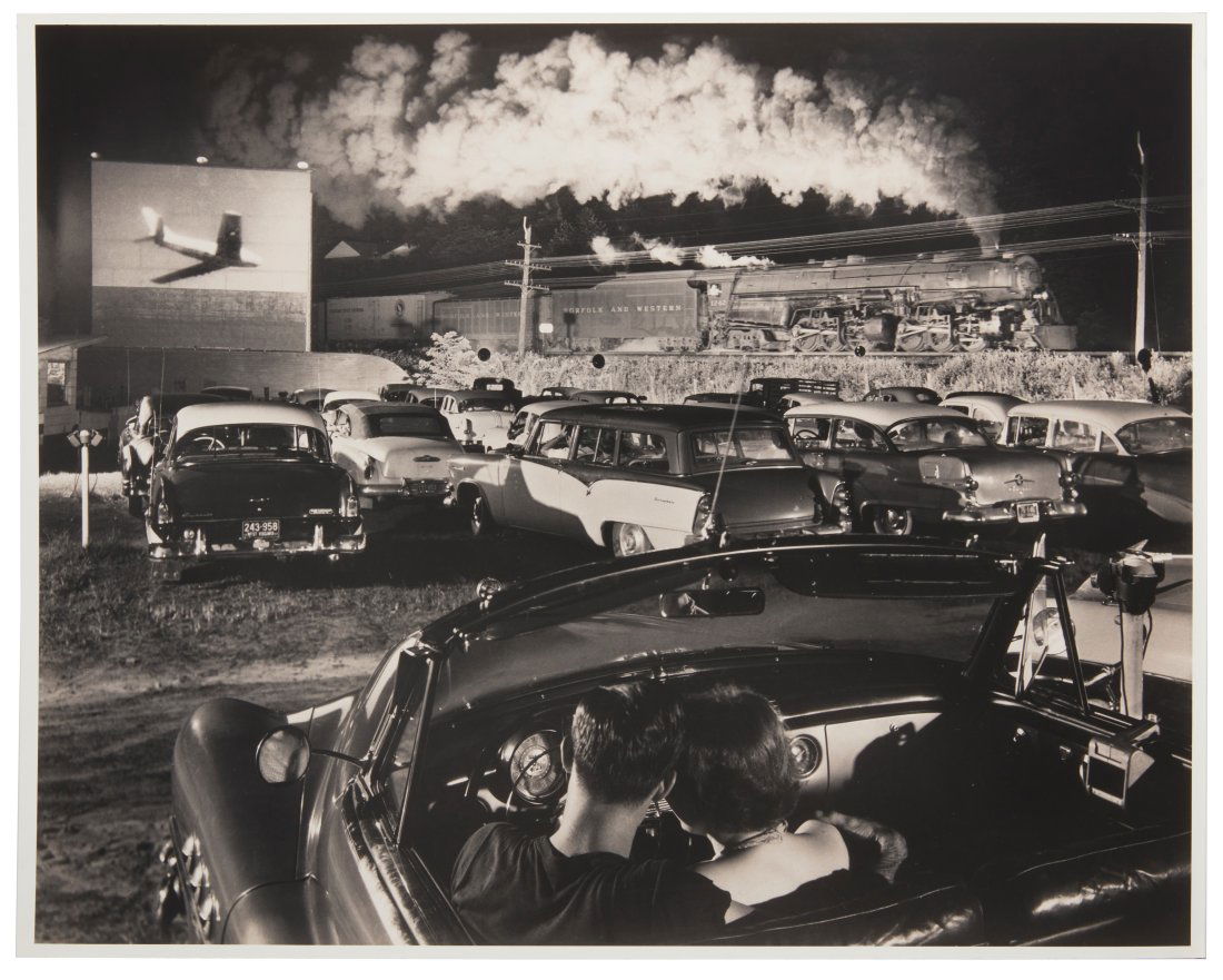 O. Winston Link (1914-2001), "Hot Shot, East Bound, Iaeger, West Virginia," circa 1955-56, Gelatin (1 of 9)