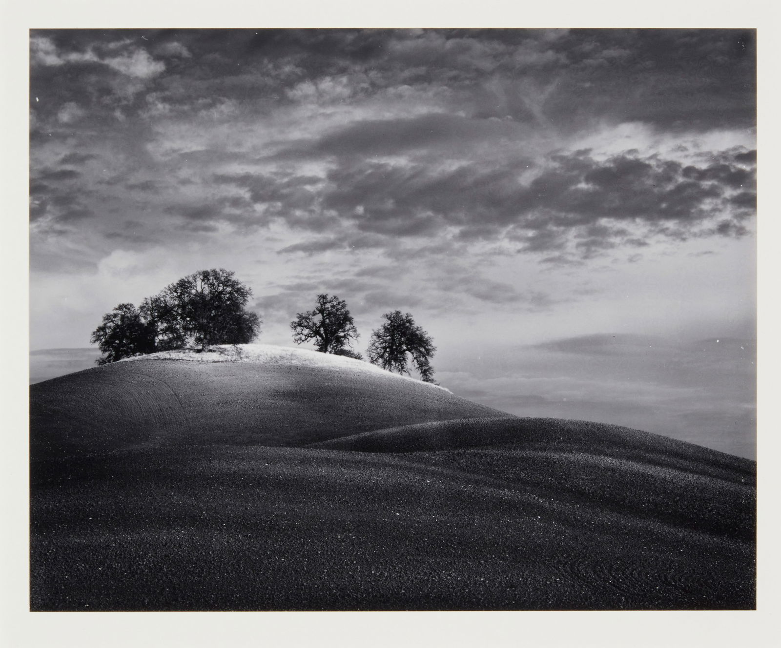 Morley Baer (1916-1995), "Farm Knoll, Capay Valley,'' 1975, Gelatin silver print on paper mounted to (1 of 5)