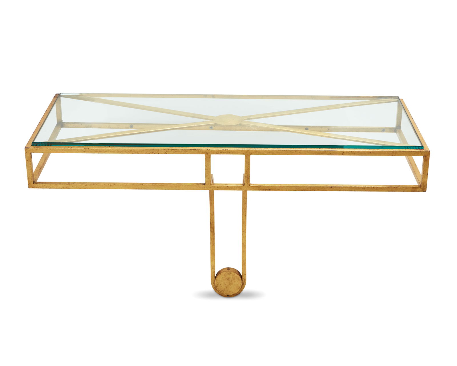 After Jean Royere (1902-1981), A "Bekin" Wall Console, circa 1950s, 24" H x 36" L x 15" D (1 of 5)