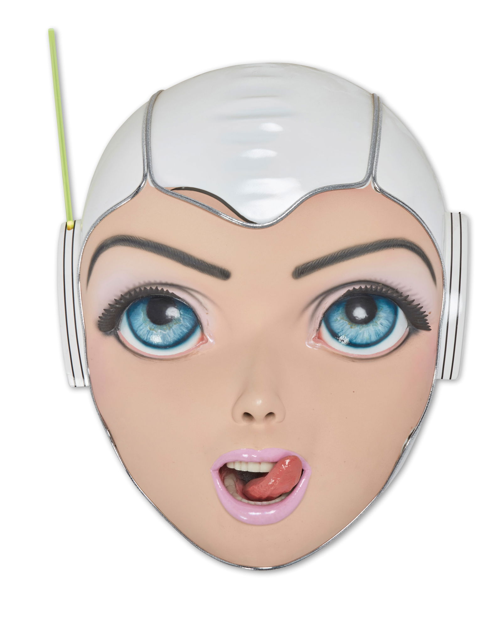 Colin Christian (b. 1964), "Snackcakeis Big Sci-Fi Head", Fiberglass, acrylic, and paint, 41" H x (1 of 8)