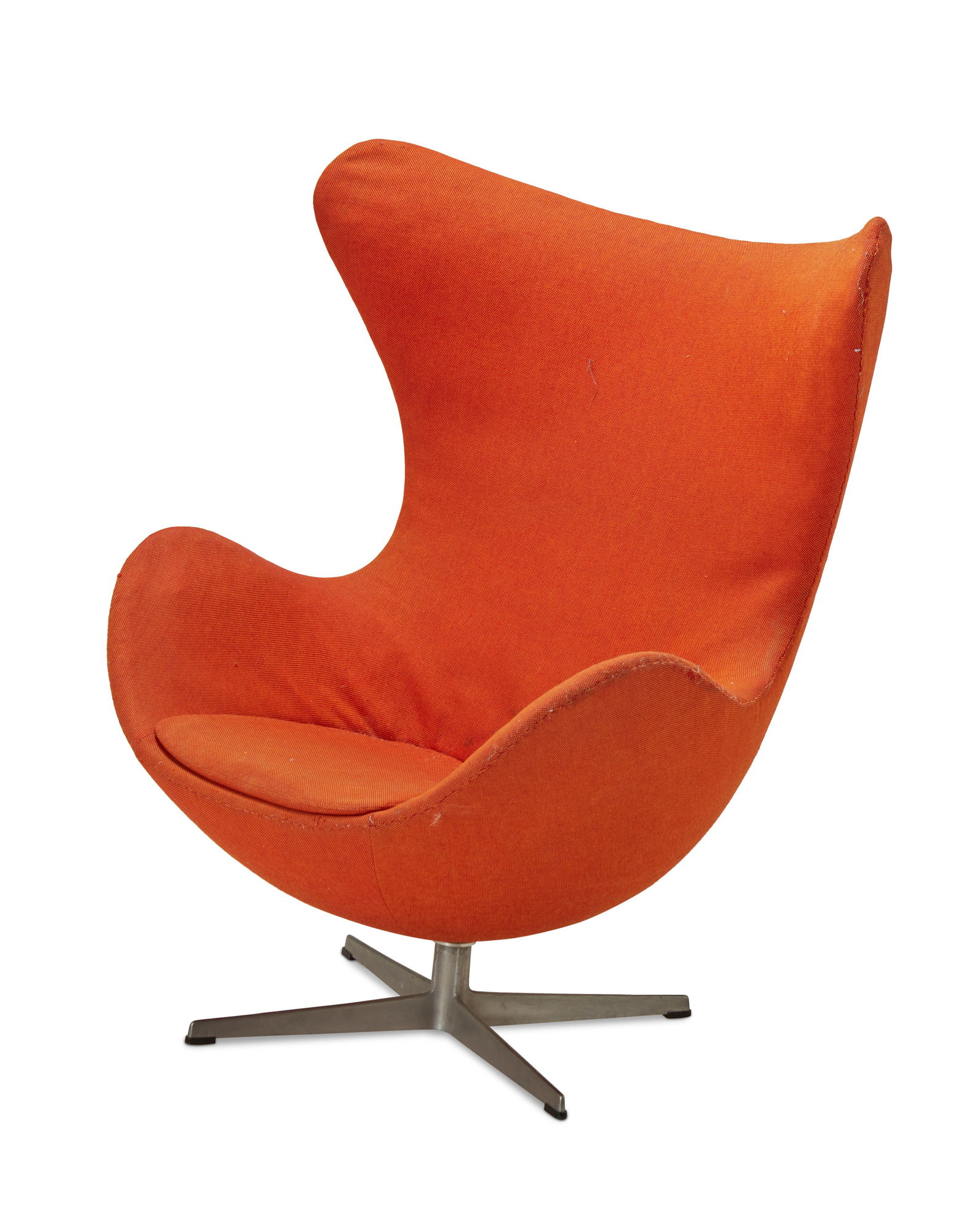 Arne Jacobsen (1902-1971), An "Egg Chair" for Fritz Hansen, circa 1960s, 41.5" H x 32" W x 30" D (1 of 6)