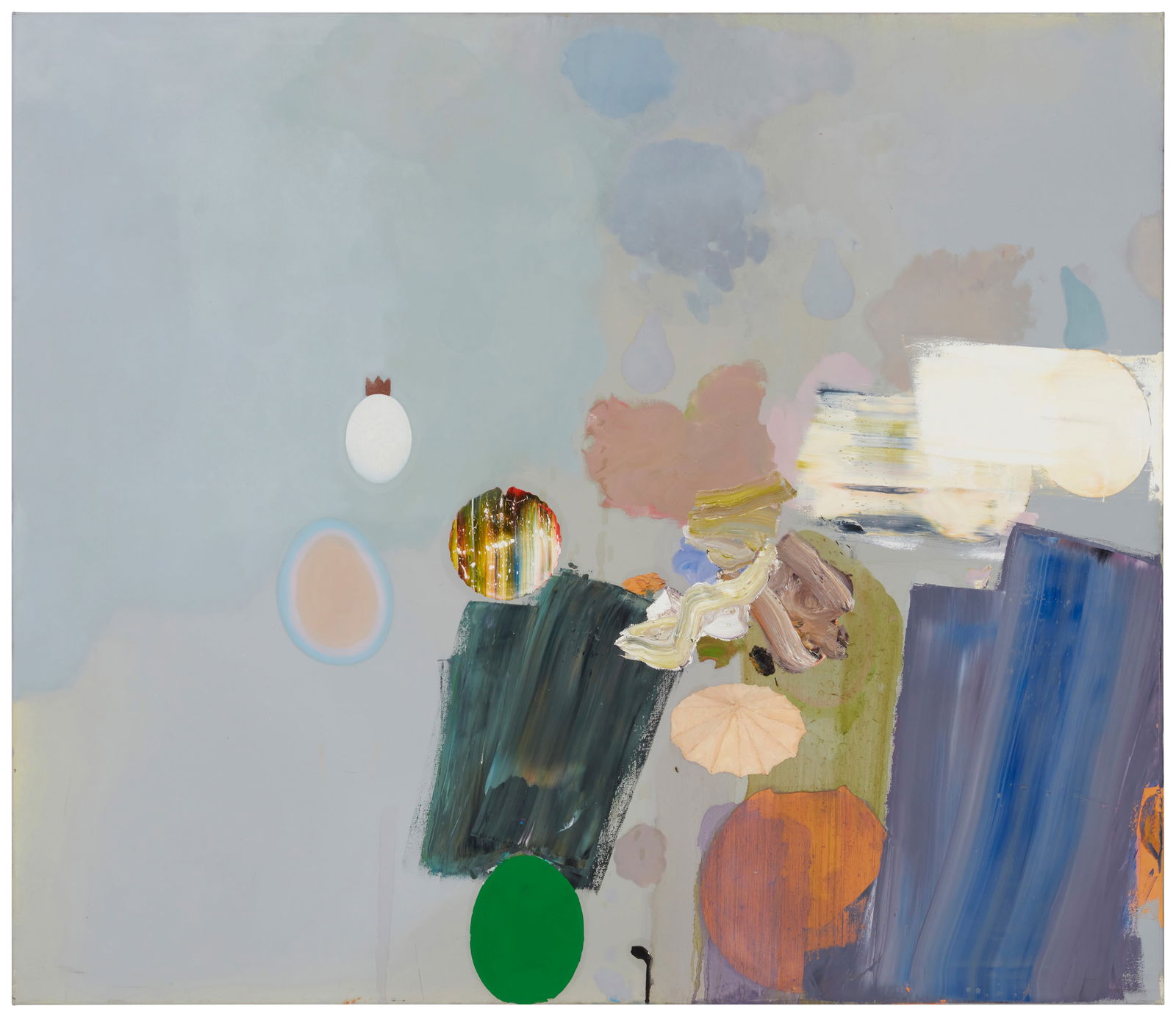 Matthias Reinmuth (b. 1974), "You Could Have Been Number One," 2007, Acrylic on canvas, 51" H x 59" (1 of 4)