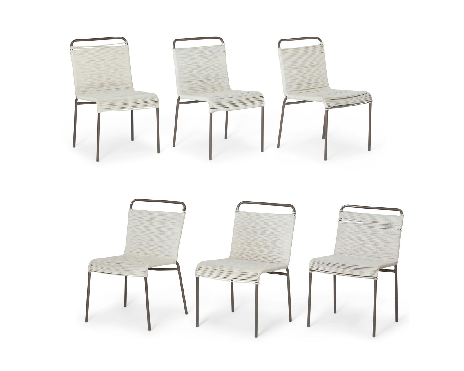 Hendrik Van Keppel (1914-1987) and Taylor Green (1914-1990), Six "Terrace" side chairs, late 20th (1 of 6)