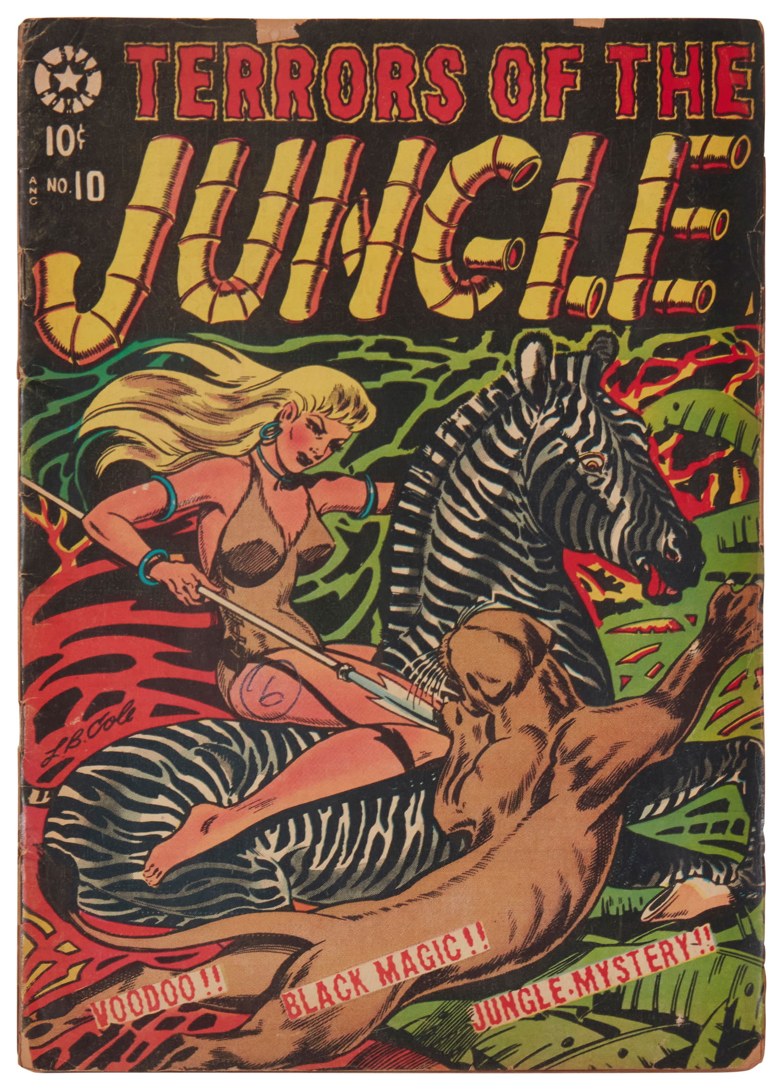 Terrors of the Jungle #10 (Star Publications, 1954) (1 of 2)