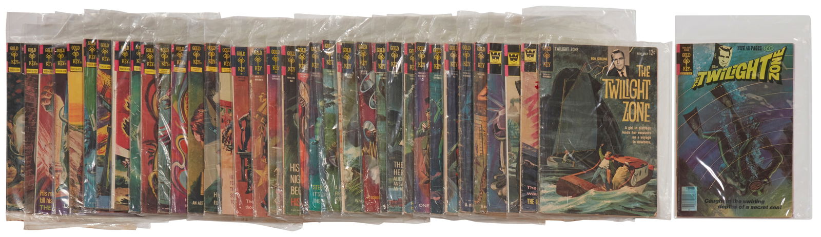 A group of Gold Key Twilight Zone comics (1 of 5)