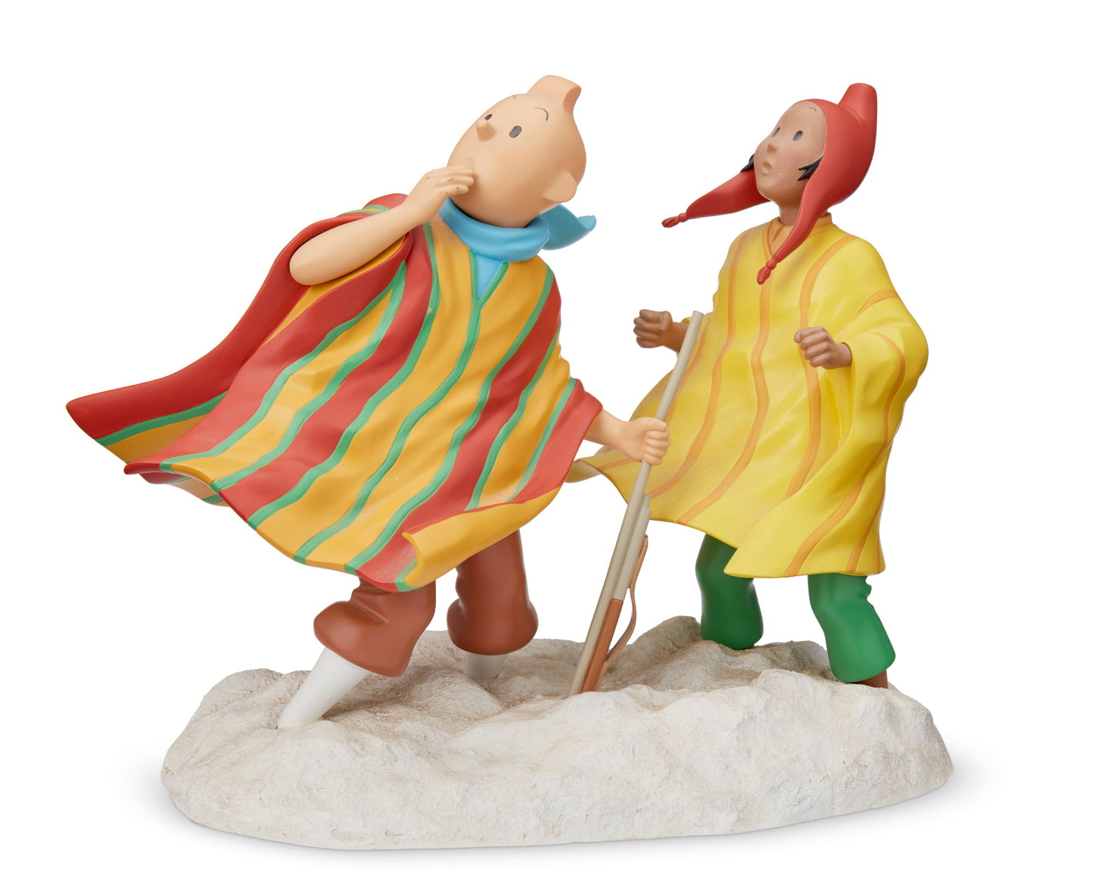 A Leblon-Delienne "Tintin" figurine scene with Zorrino, 2006 (1 of 4)