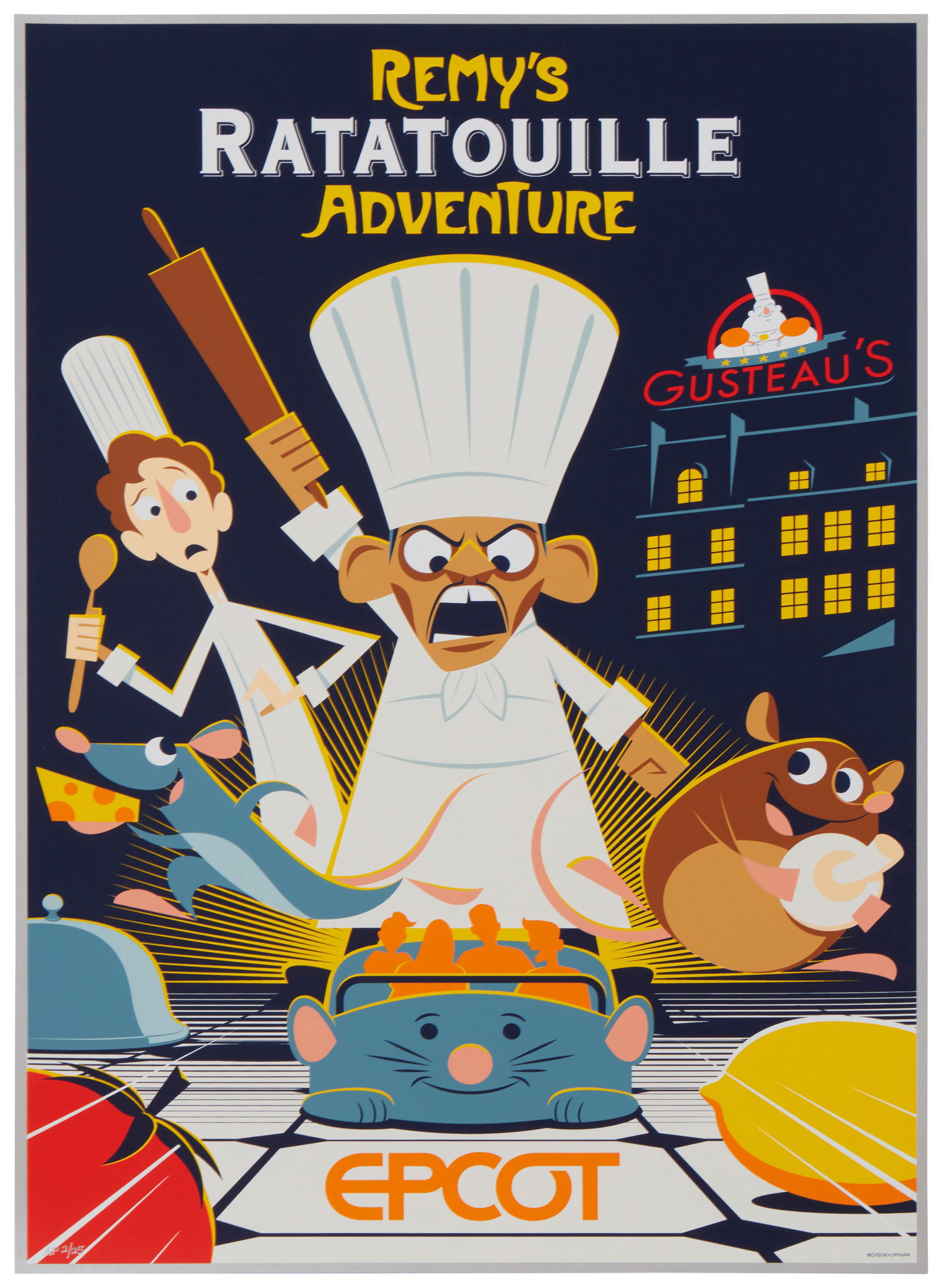 Eric Tan (20th century) and Stacey Aoyama (20th century), "EPCOT 40th Anniversary - Remy's (1 of 5)