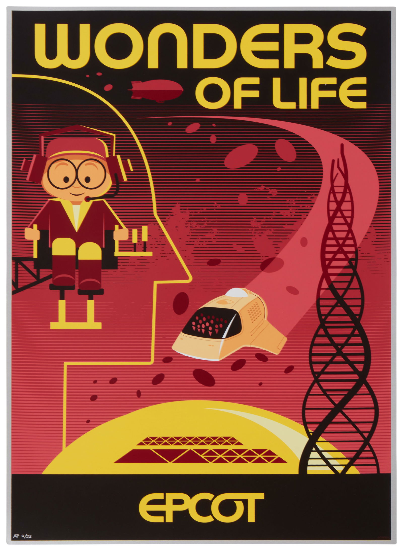 Eric Tan (20th century) and Stacey Aoyama (20th century), "EPCOT 40th Anniversary - Wonders of (1 of 5)