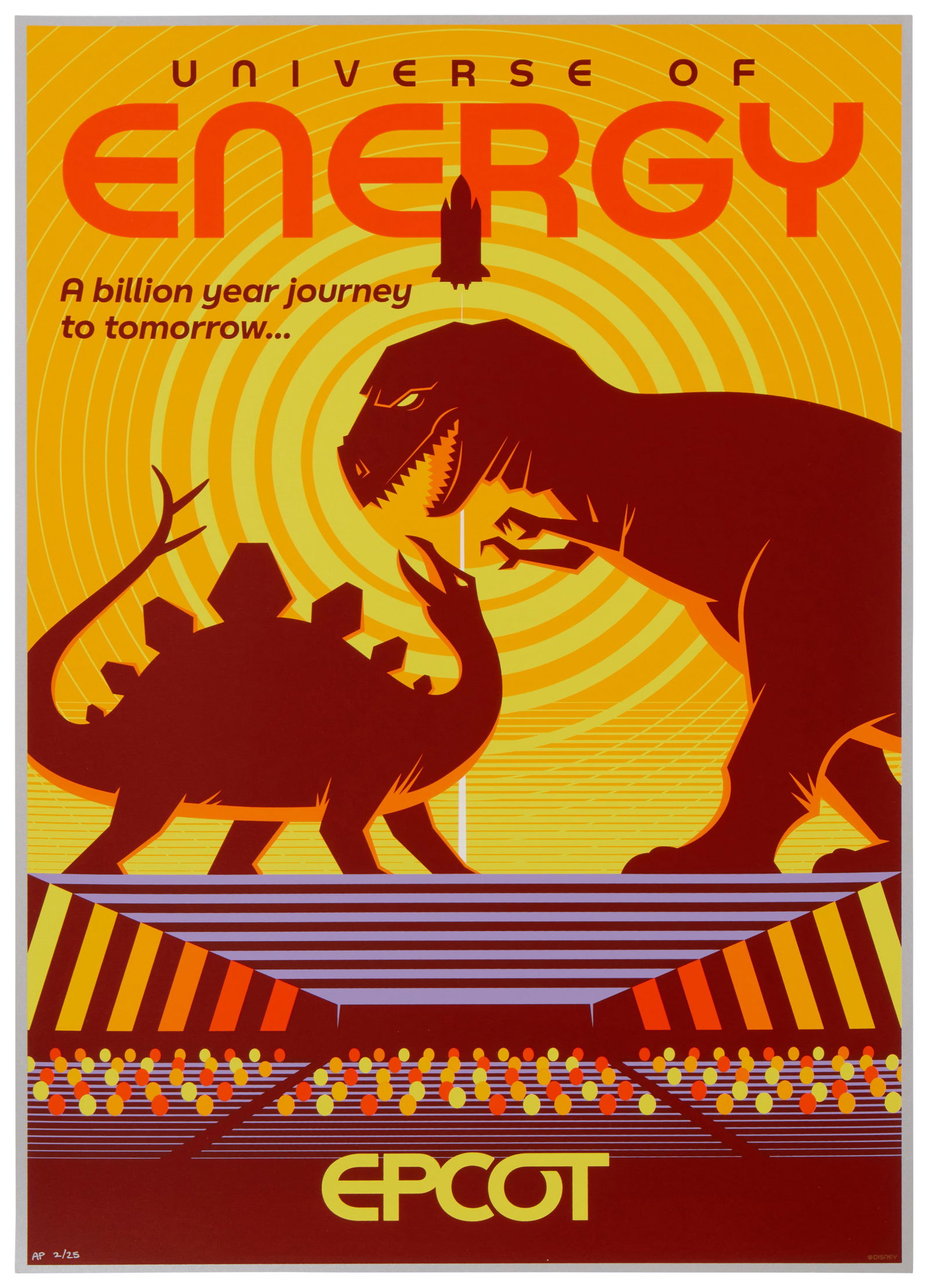 Eric Tan (20th century) and Stacey Aoyama (20th century), "EPCOT 40th Anniversary - Universe of (1 of 5)