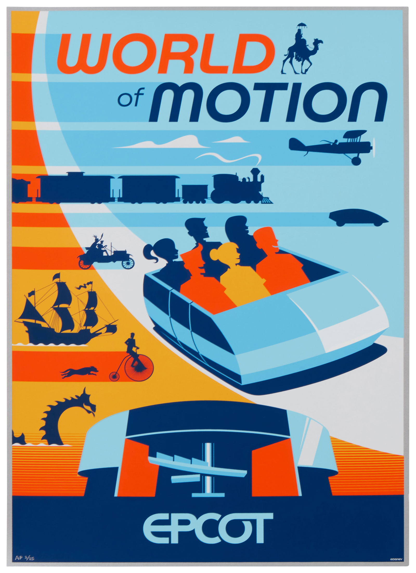 Eric Tan (20th century) and Stacey Aoyama (20th century), "EPCOT 40th Anniversary - World of (1 of 5)