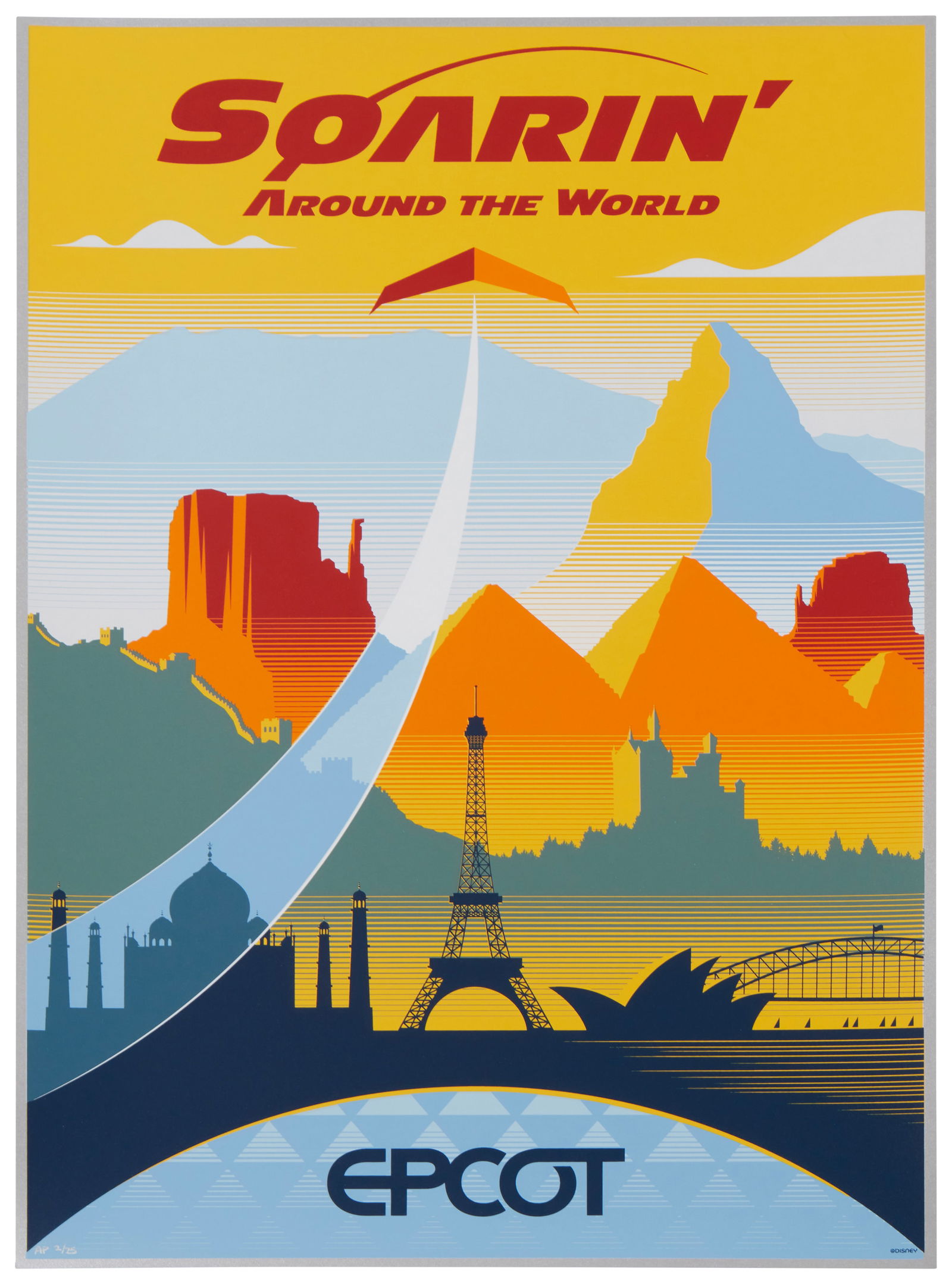Eric Tan (20th century) and Stacey Aoyama (20th century), "EPCOT 40th Anniversary - Soarin' Around (1 of 5)